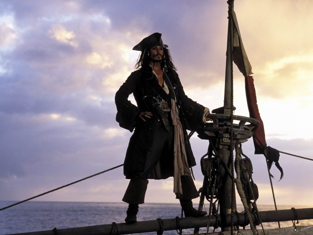 movies Pirates of the Caribbean Jack Sparrow Johnny Depp