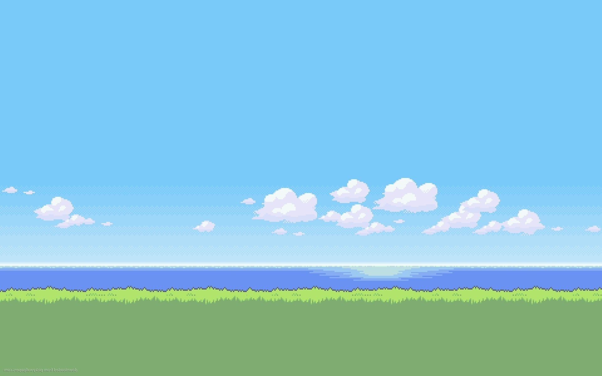 nature pokemon sky cloud beauty in blue copy space 2k