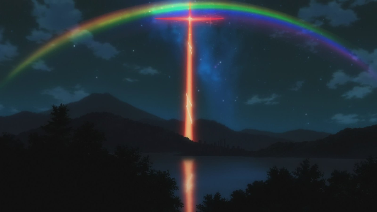Neon Genesis Evangelion beauty in nature scenics 2k