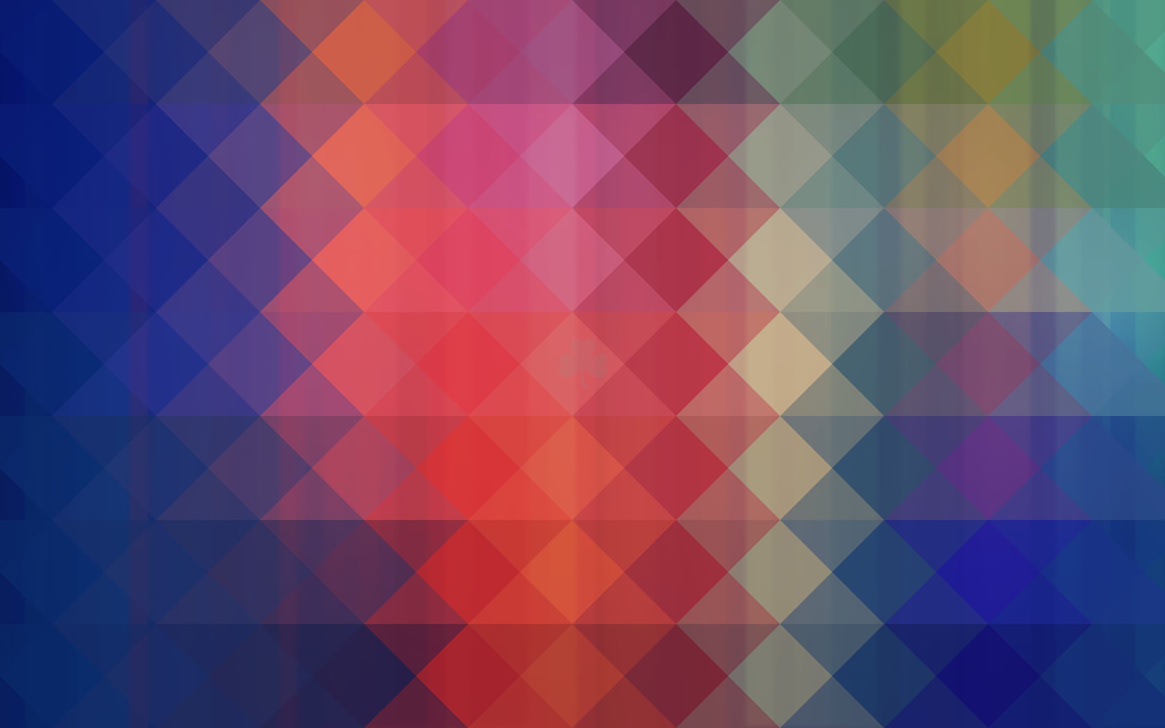 red blue and orange abstract wallpaper triangle geometry 2k