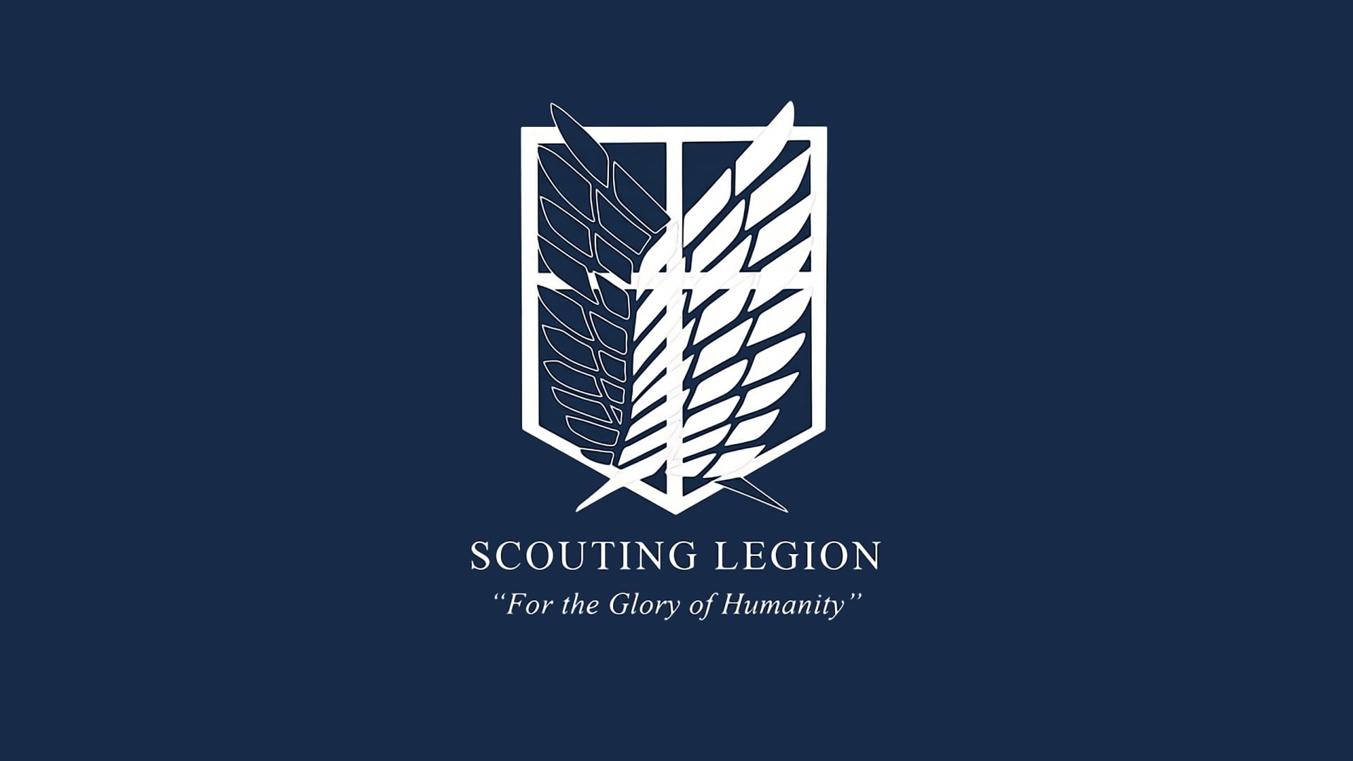 Scouting Legion logo Anime Attack On Titan 2k