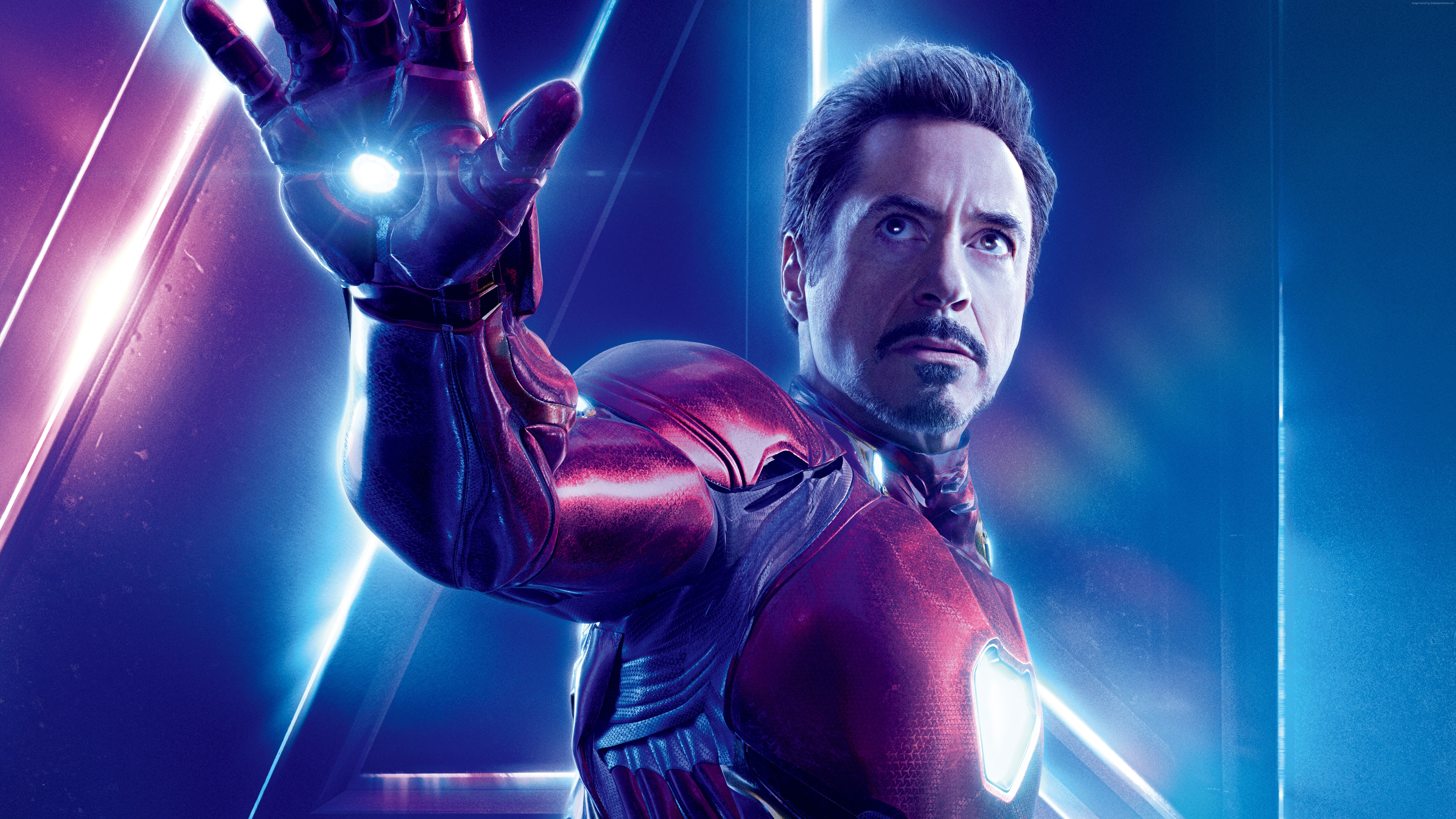 Robert Downey Jr Avengers Infinity War Tony Stark Iron Man 2k 4k 5k 8k