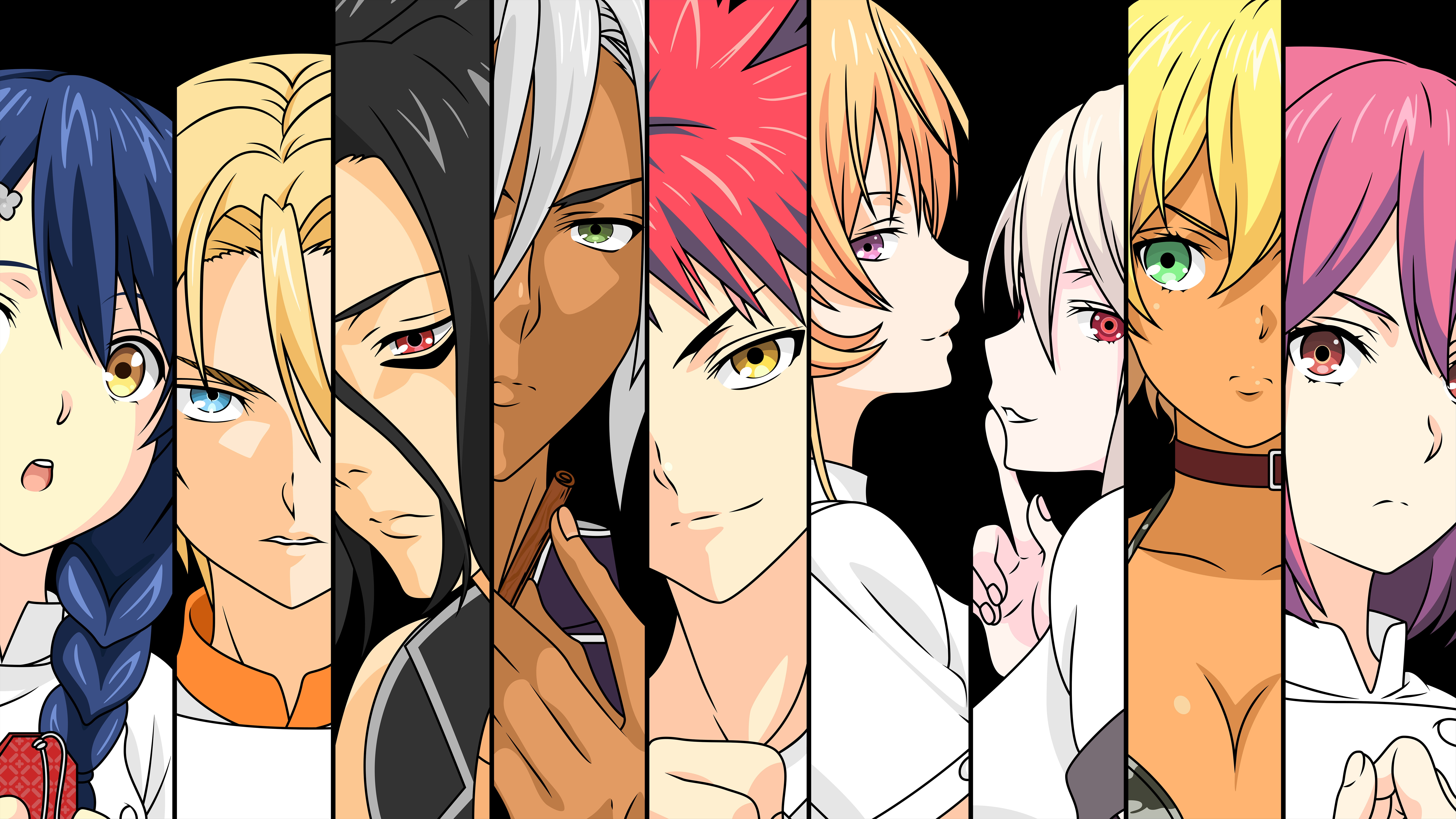 Shokugeki no Soma 2k 4k 5k 8k
