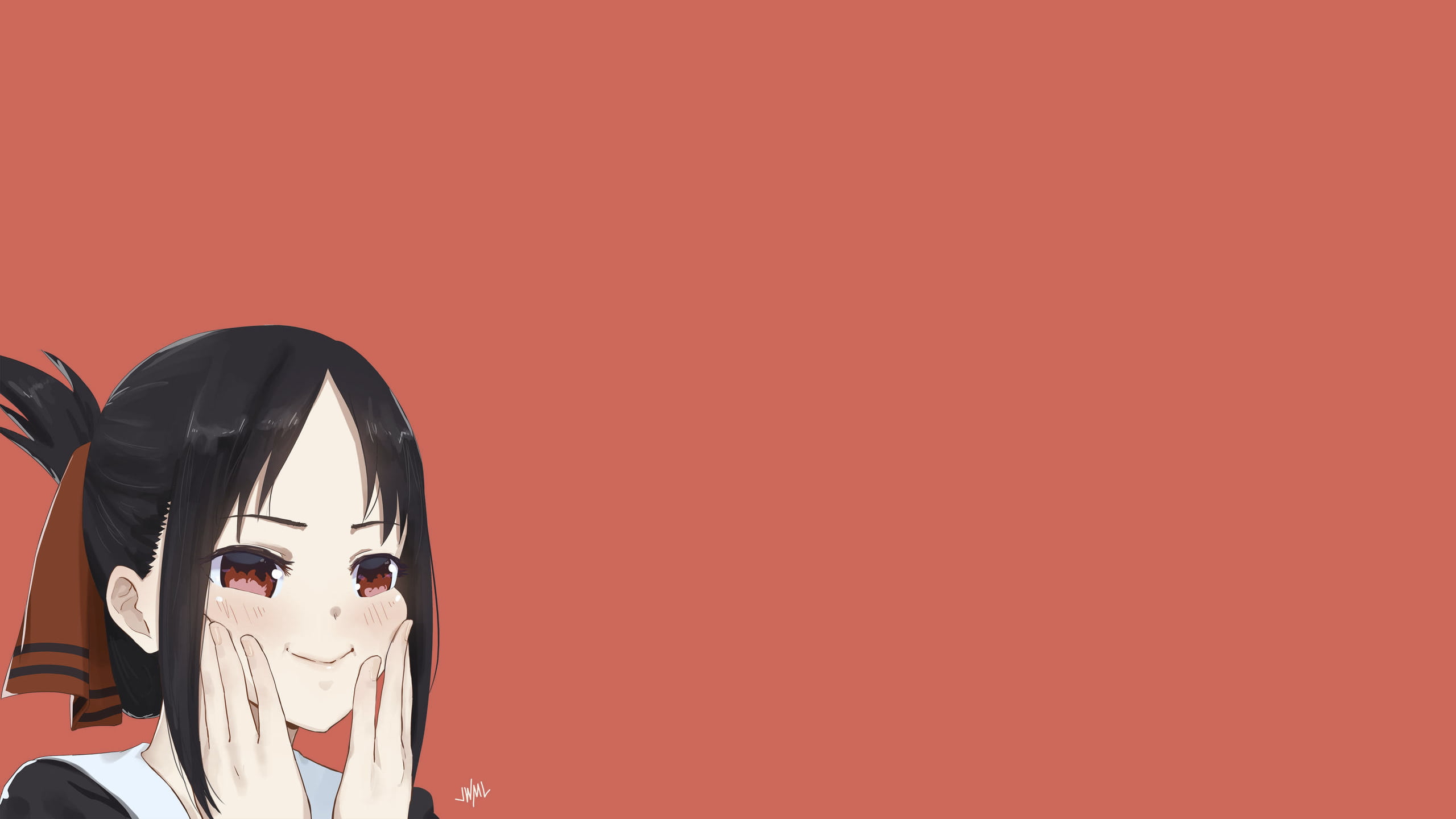 anime girls Kaguya Sama Love is War Shinomiya 2k