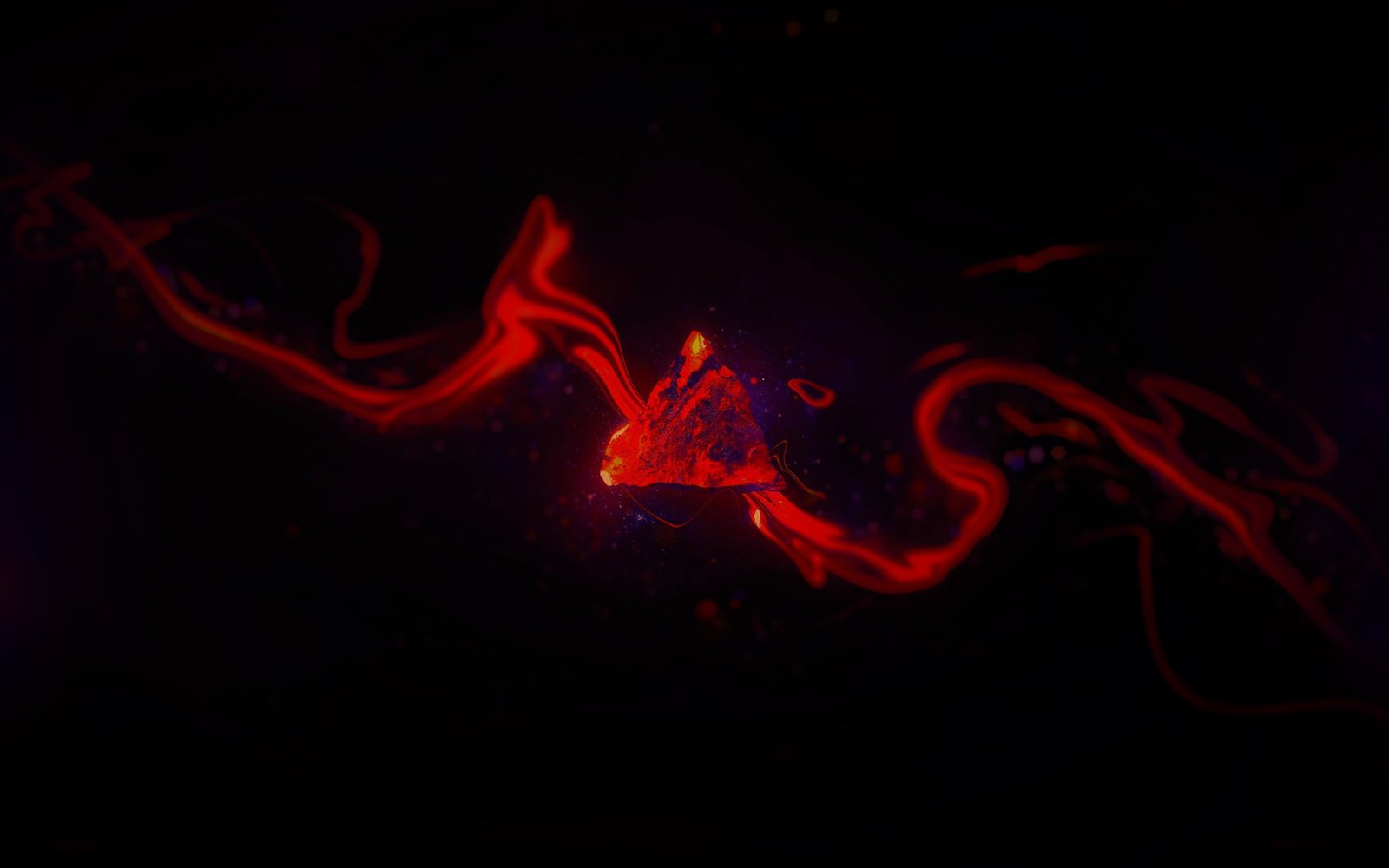 blood digital wallpaper abstract dark triangle black 2k