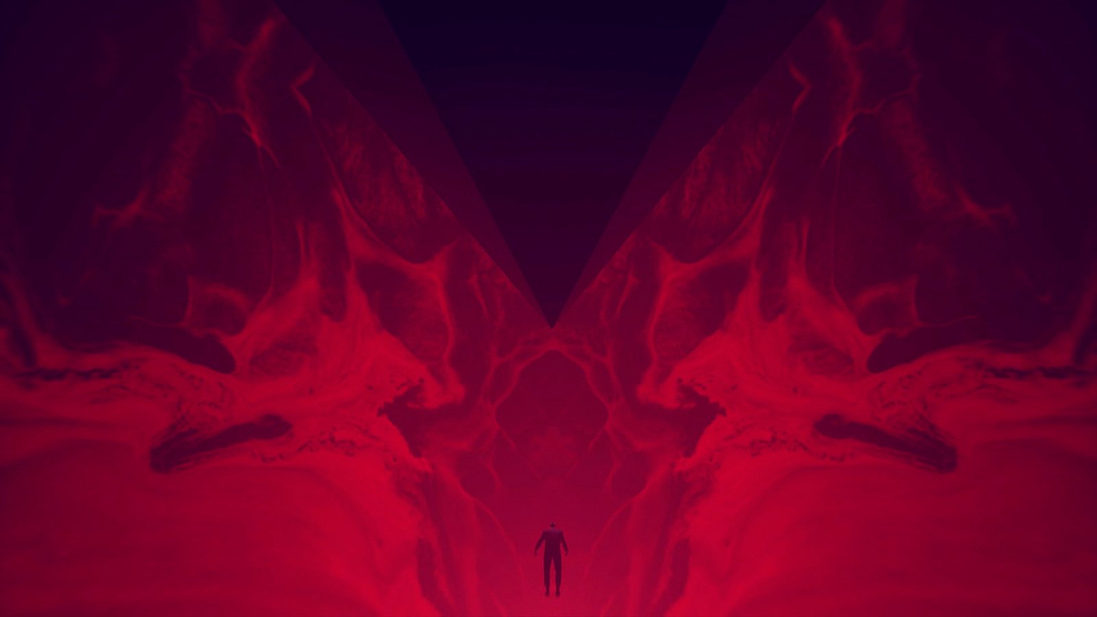 Control ControlGame Remedy Games red pyramid Video Game Art 2k