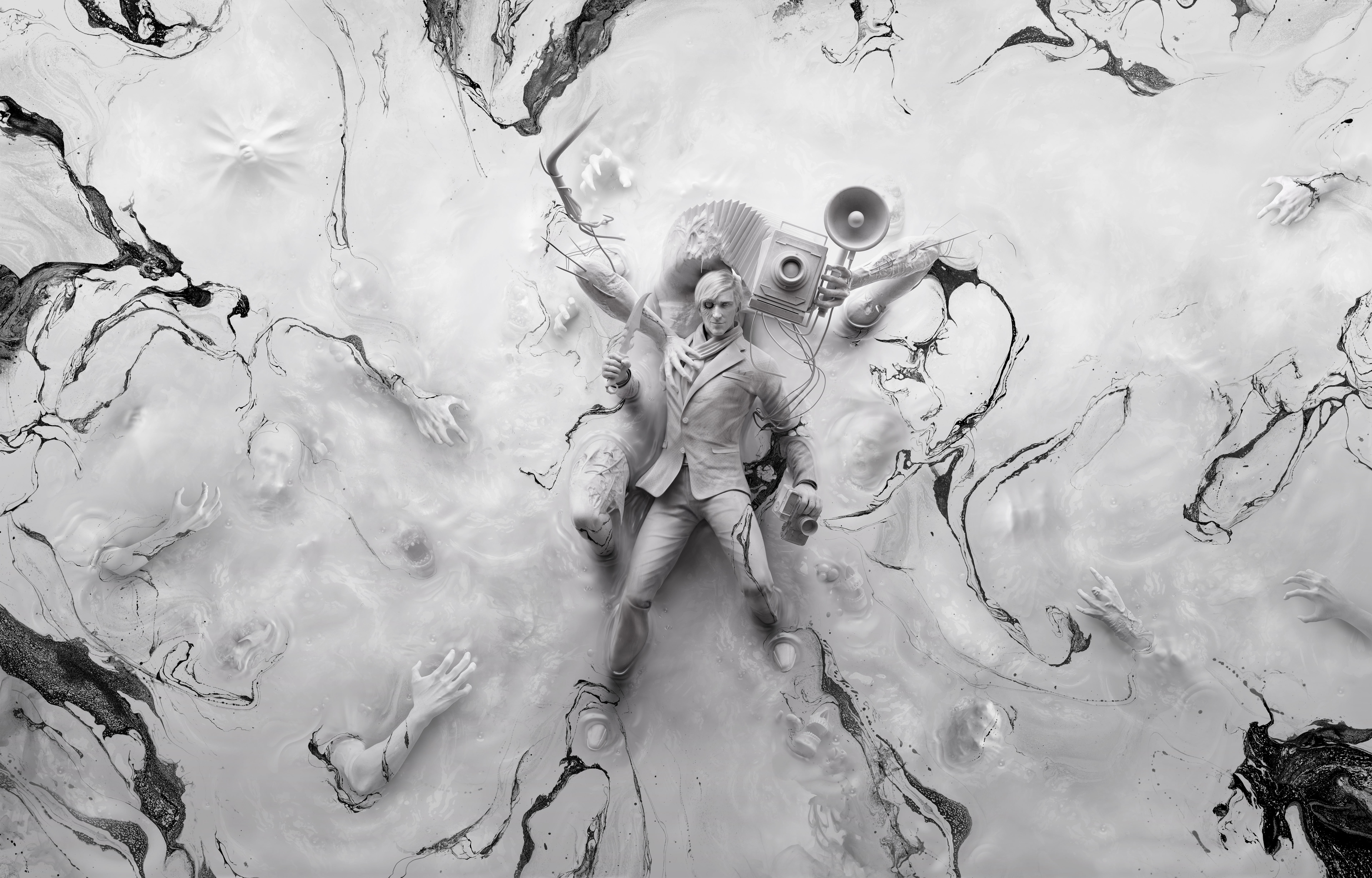 The Evil Within 2 poster 2k 4k 5k 8k