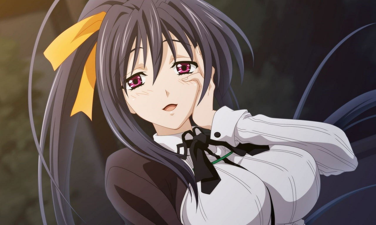 Himejima Akeno Highschool DxD anime girls art and craft