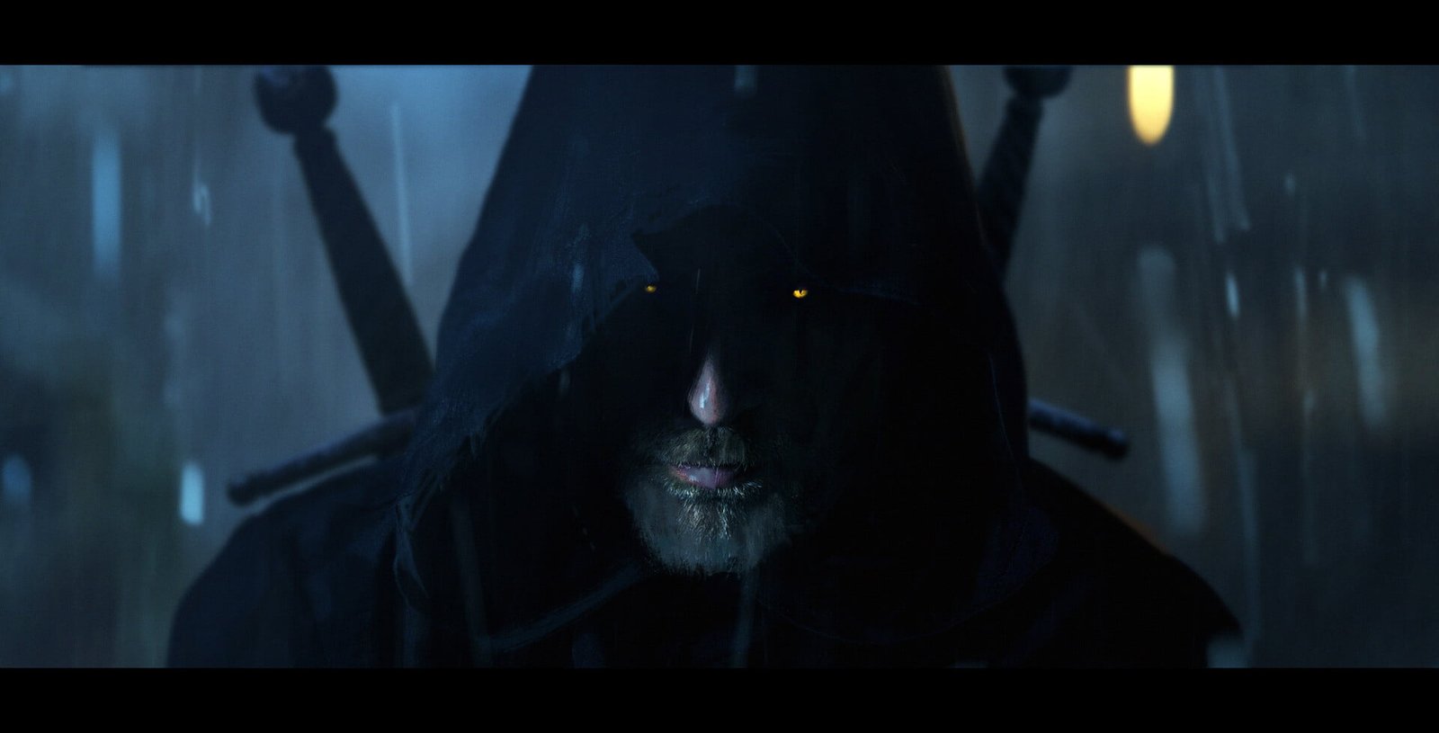 Video Game Art The Witcher 3 Wild Hunt Geralt of Rivia yellow eyes 2k