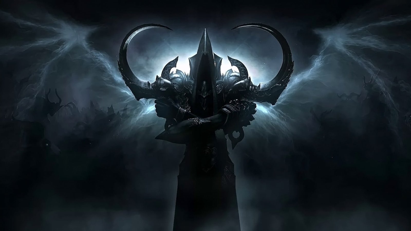 video game character with armor illustration games Diablo III 2k
