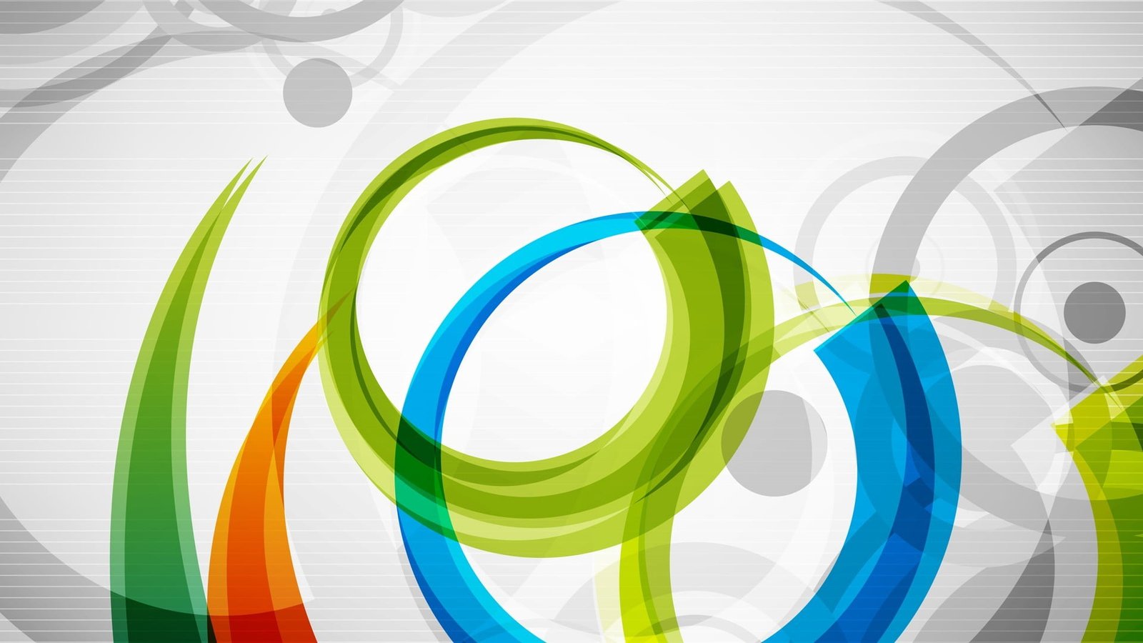 abstract painting material style digital art shapes circle 2k
