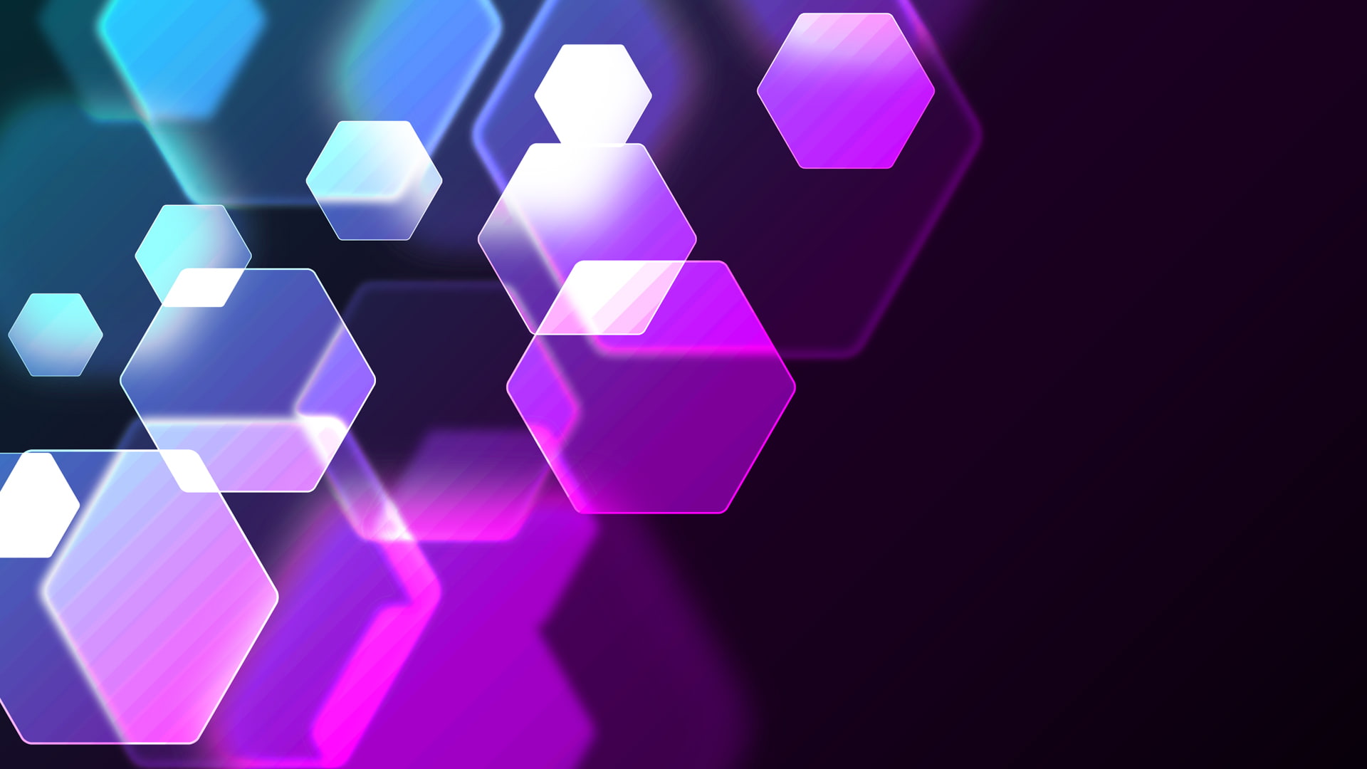 abstract shapes purple hexagon design geometric shape 2k
