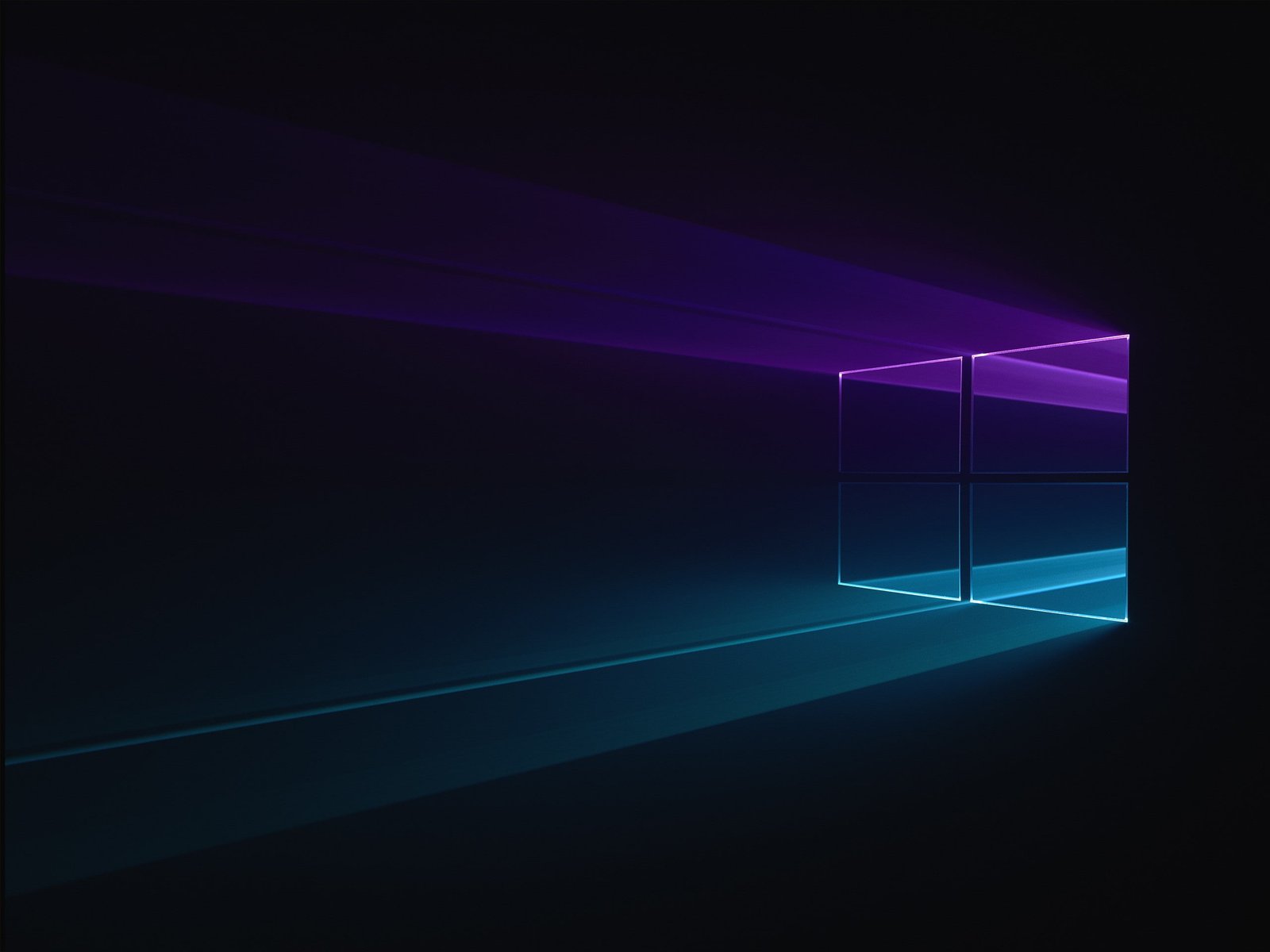 Windows 10 abstract GMUNK blue light natural phenomenon 2k