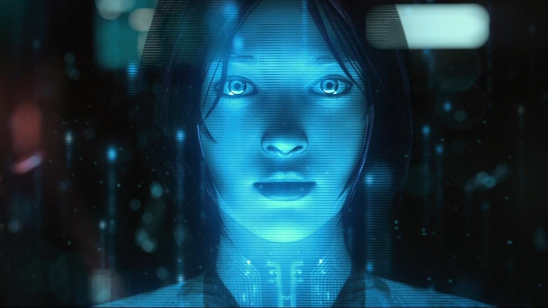 animated female character wallpaper Halo 4 Cortana Legends 2k