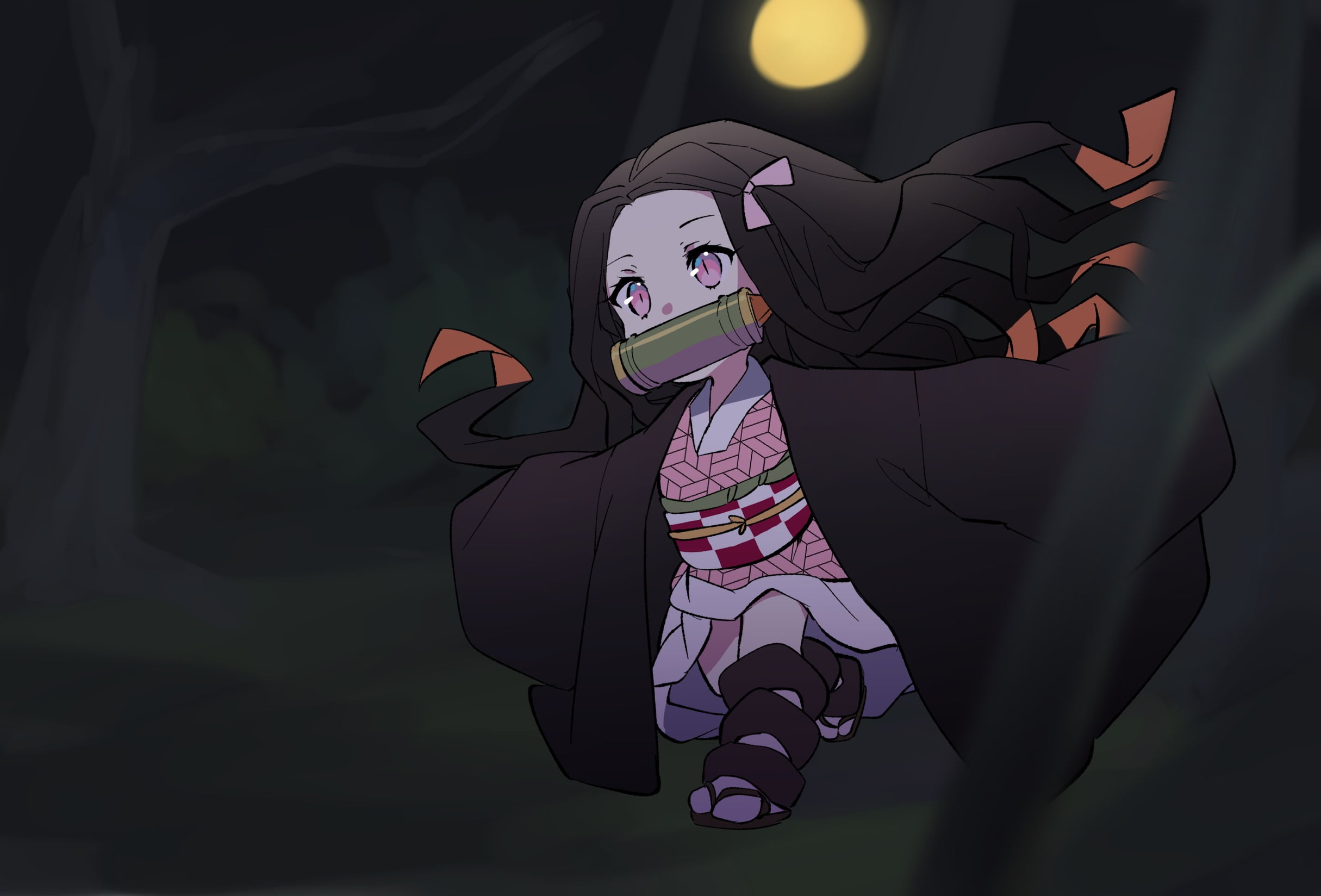 Anime Demon Slayer Kimetsu no Yaiba Nezuko Kamado 2k