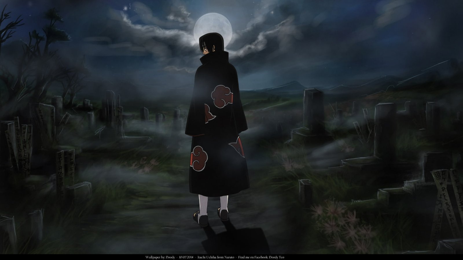 Anime Naruto Itachi Uchiha 2k