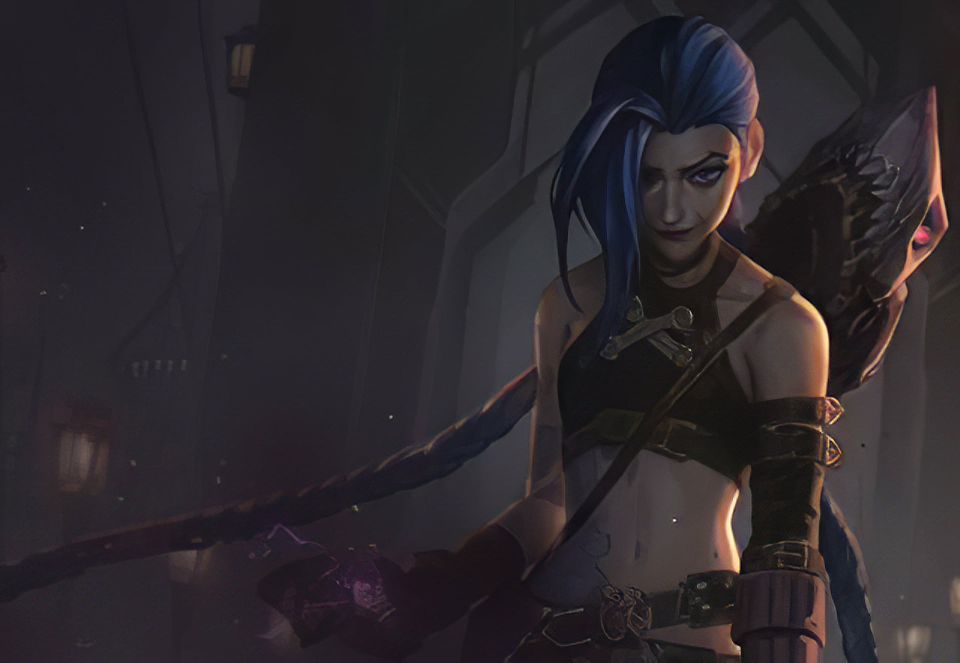 Arcane League of Legends Jinx animated series 2k