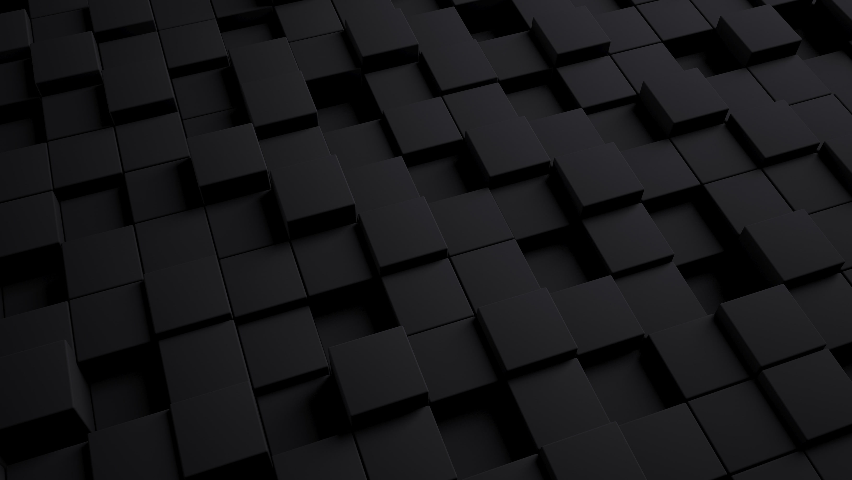 black abstract cube hd simple background pattern 2k 4k