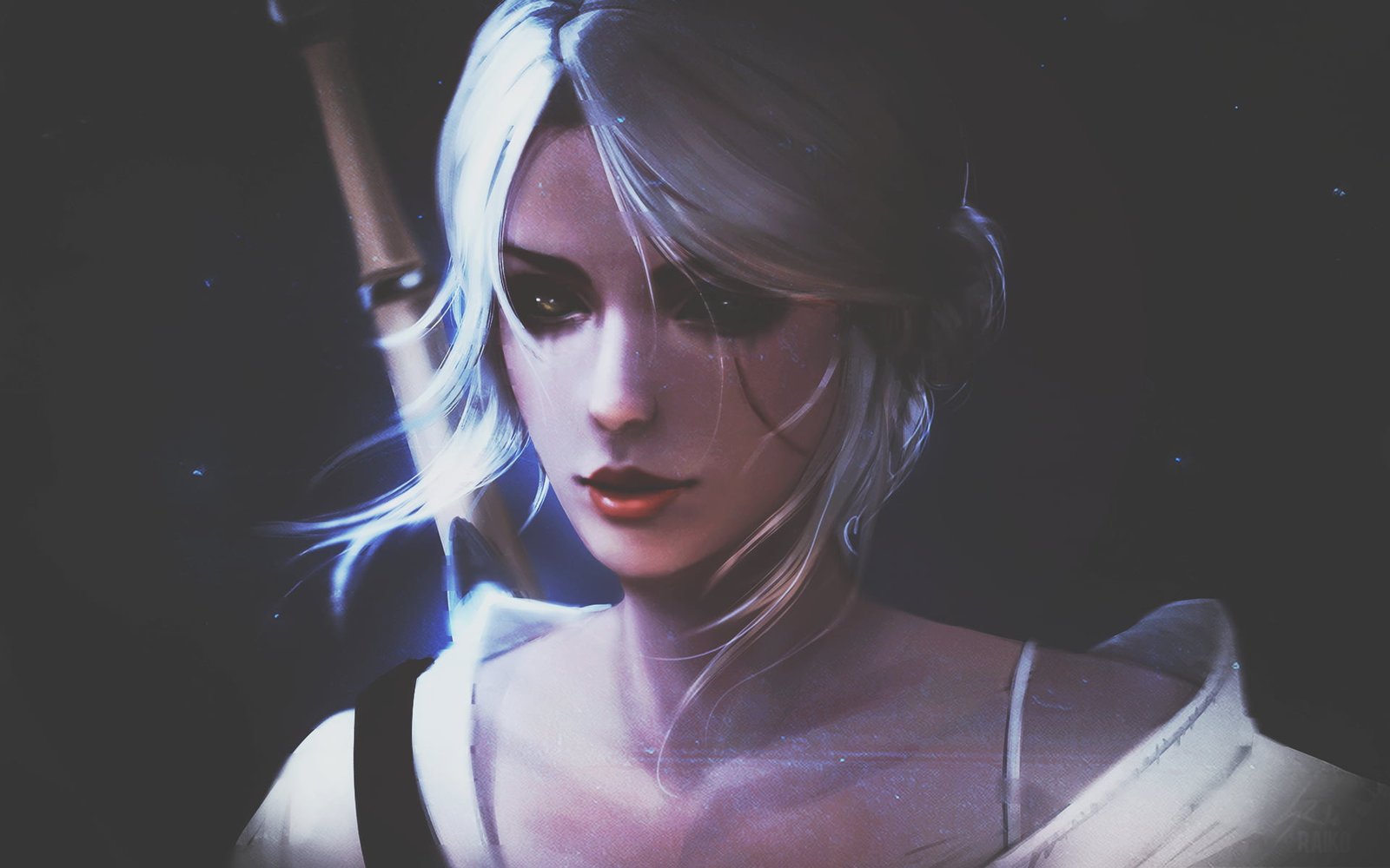 Ciri Witcher's 3 character The Witcher Wild Hunt 2k