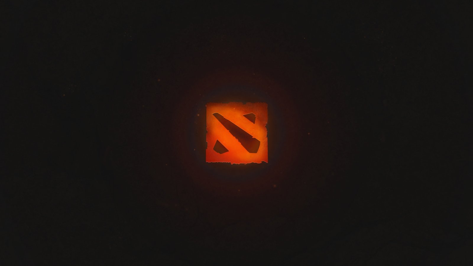 Dota 2 wallpaper logo Gamecrew illuminated no people copy space 2k 4k