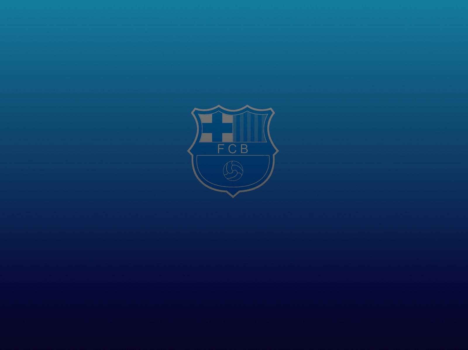 FCB logo FC Barcelona Lionel Messi sports soccer blue copy space 2k 4k