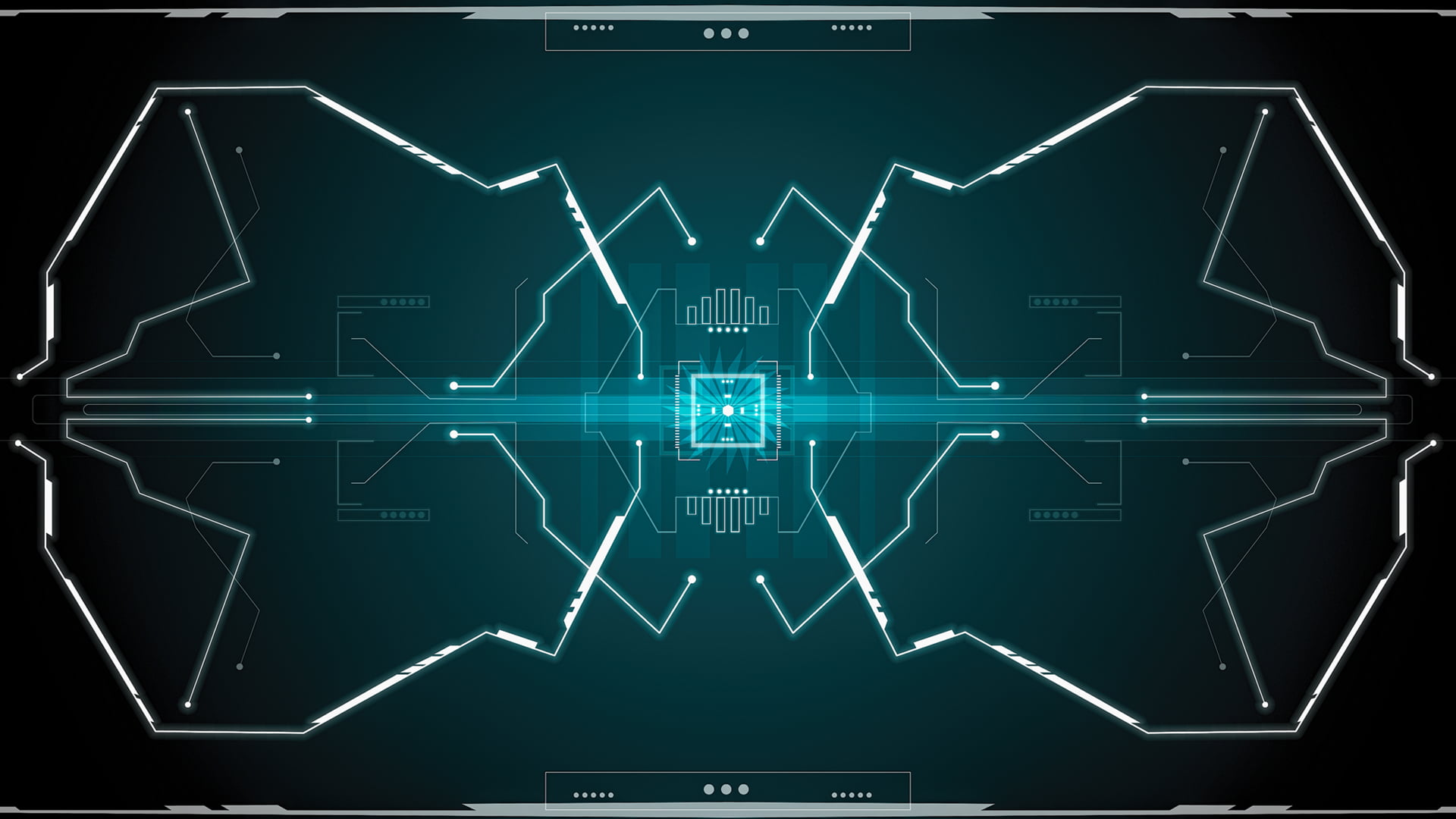 futuristic HUD science fiction tech abstract 2k