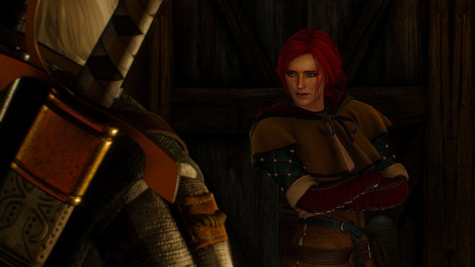 Geralt Of Rivia The Witcher 3 Wild Hunt Triss Merigold 2k