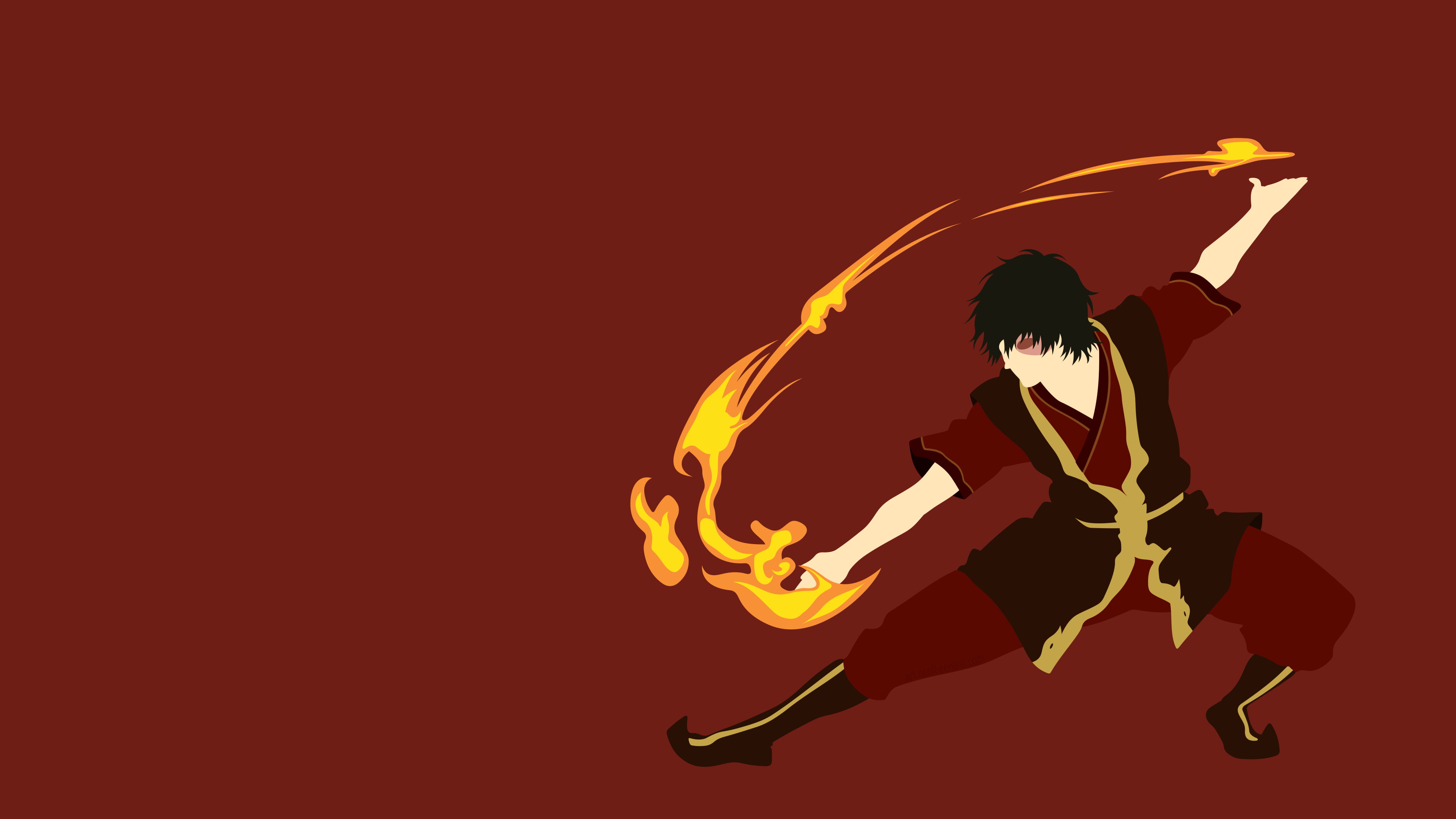 Avatar Anime The Last Airbender Zuko 2k 4k