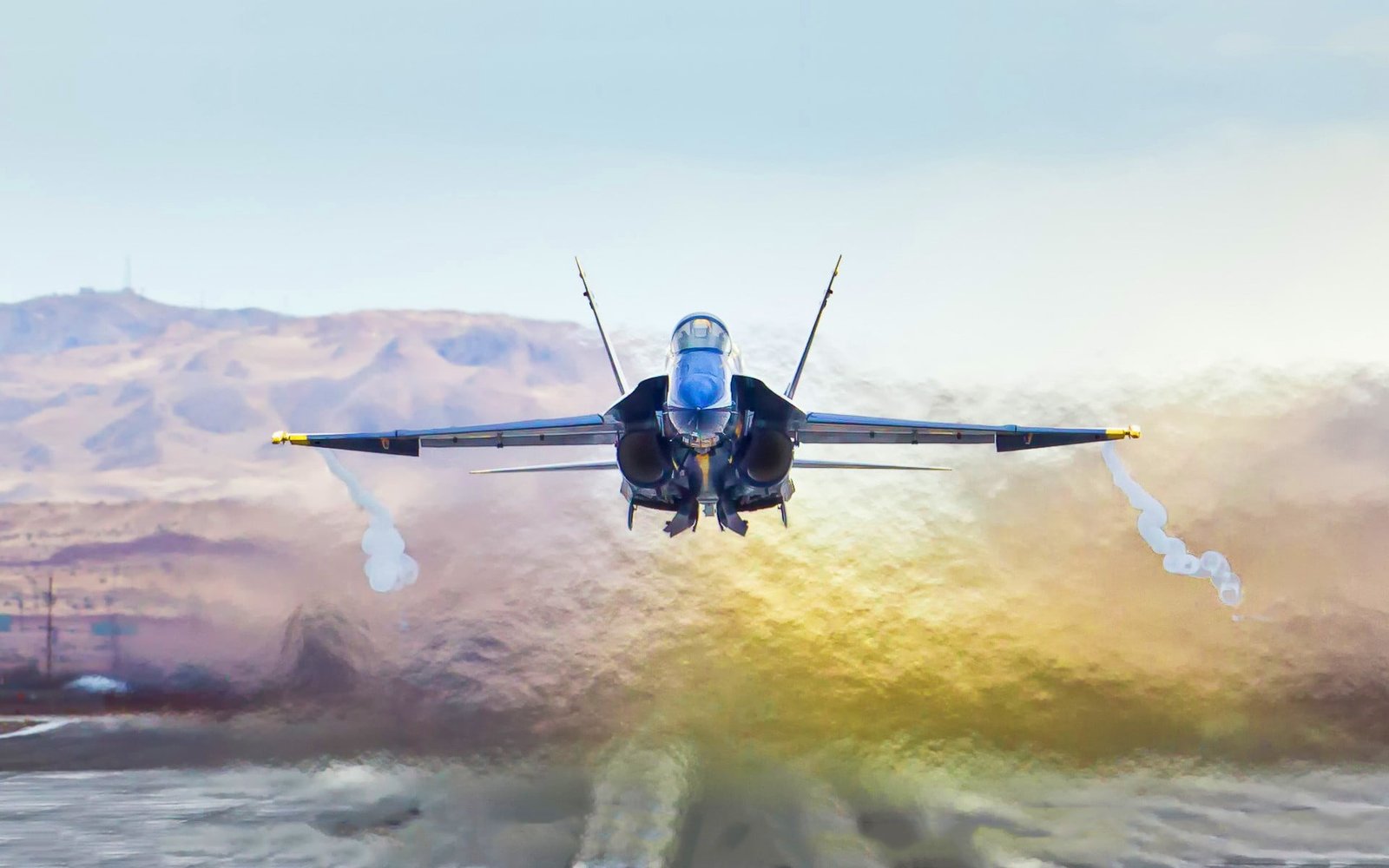 gray fighter jet aircraft military McDonnell Douglas F A 18 Hornet 2k