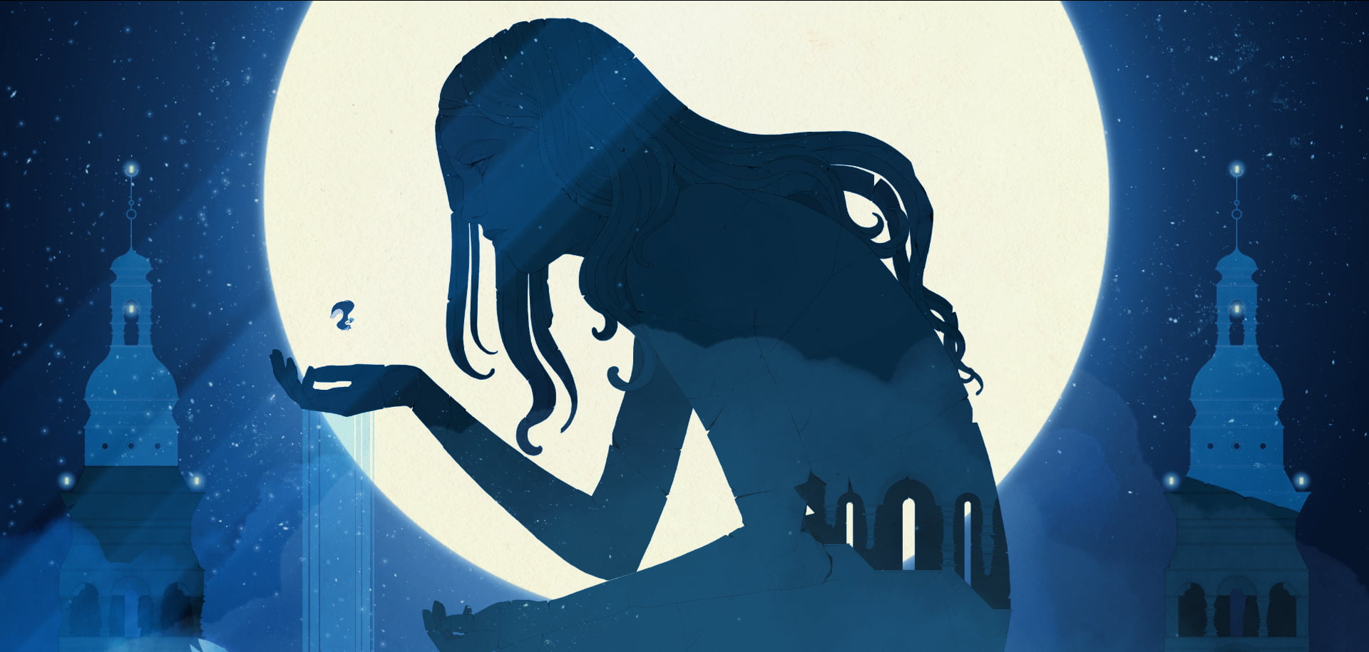 Gris Video Game video games screen shot sadness 2k