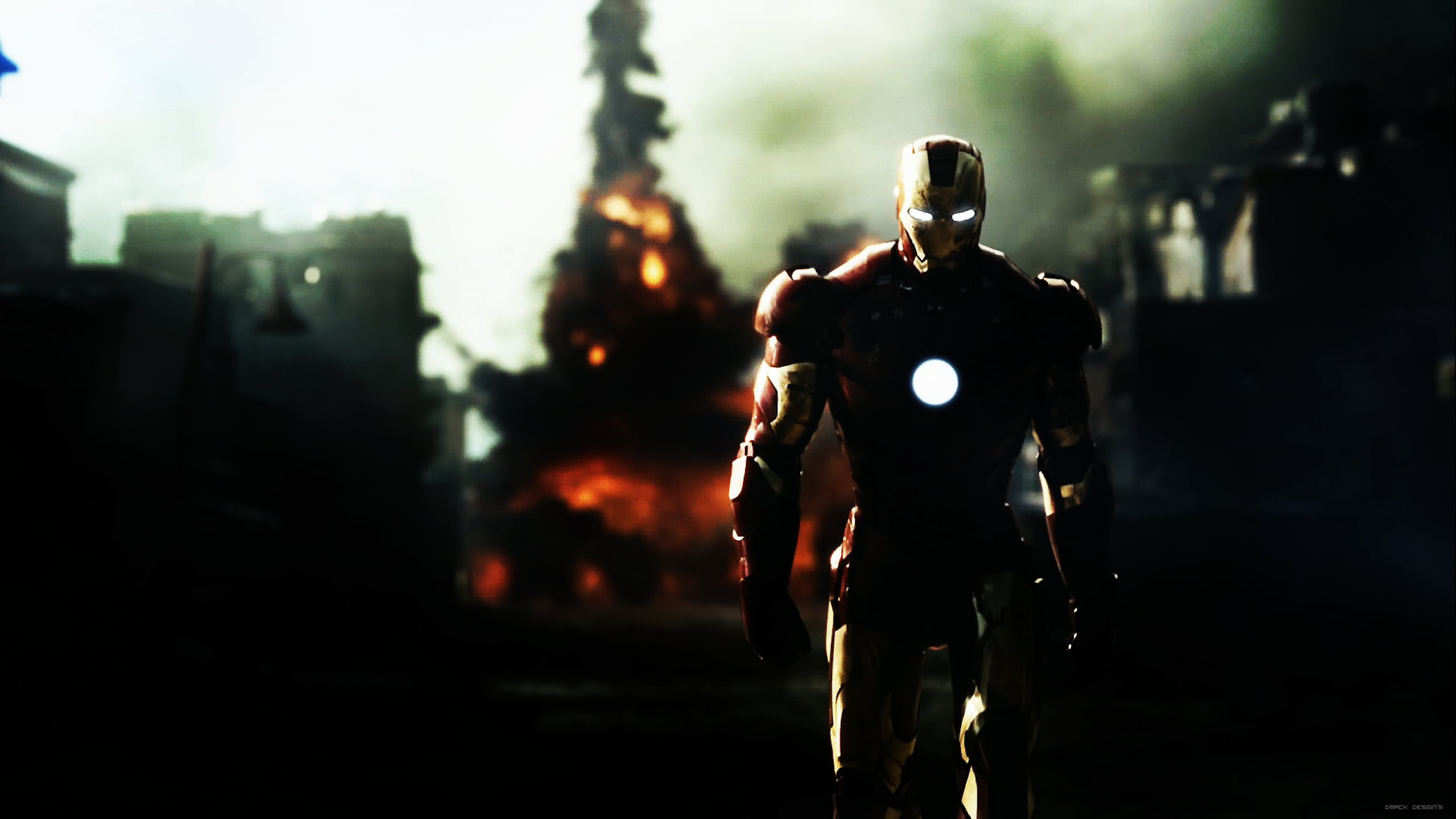 Iron Man wallpaper Tony Stark Marvel Comics Cinematic Universe 2k