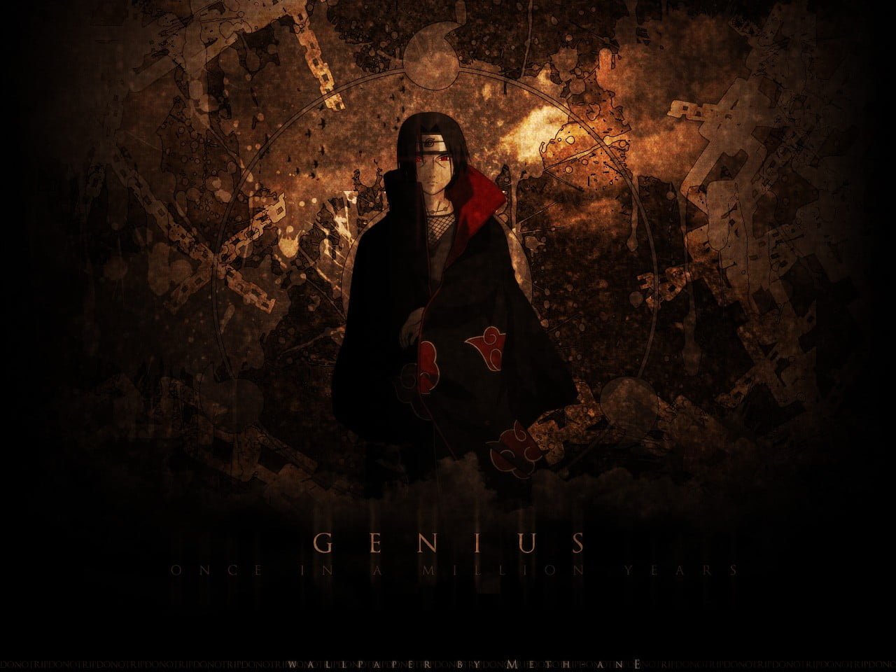 Itachi Uchiha illustration Naruto Shippuuden