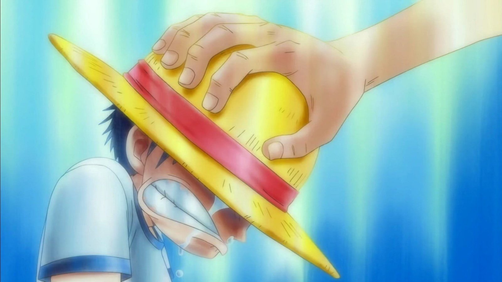 One Piece Monkey D Luffy Shanks anime yellow blue multi colored 2k