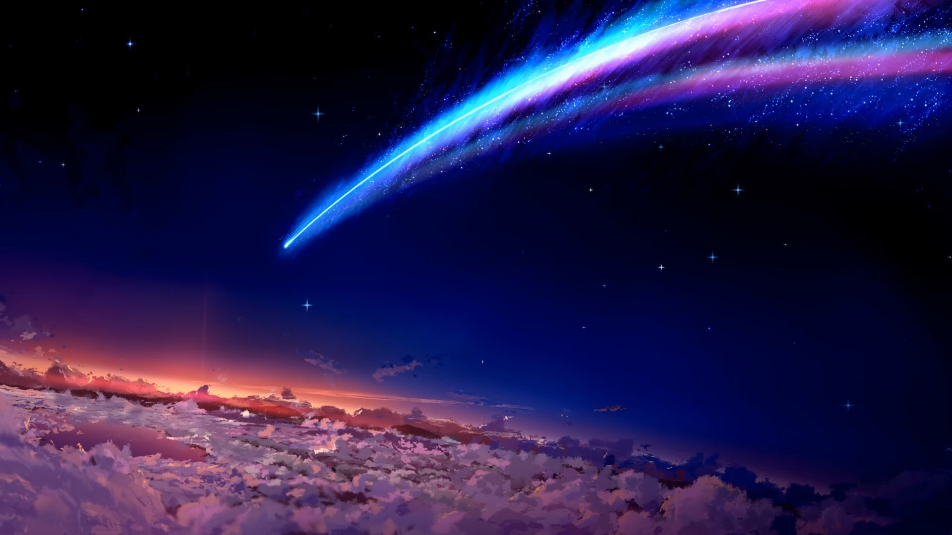 Your Name Kimi no Na Wa space anime 2k