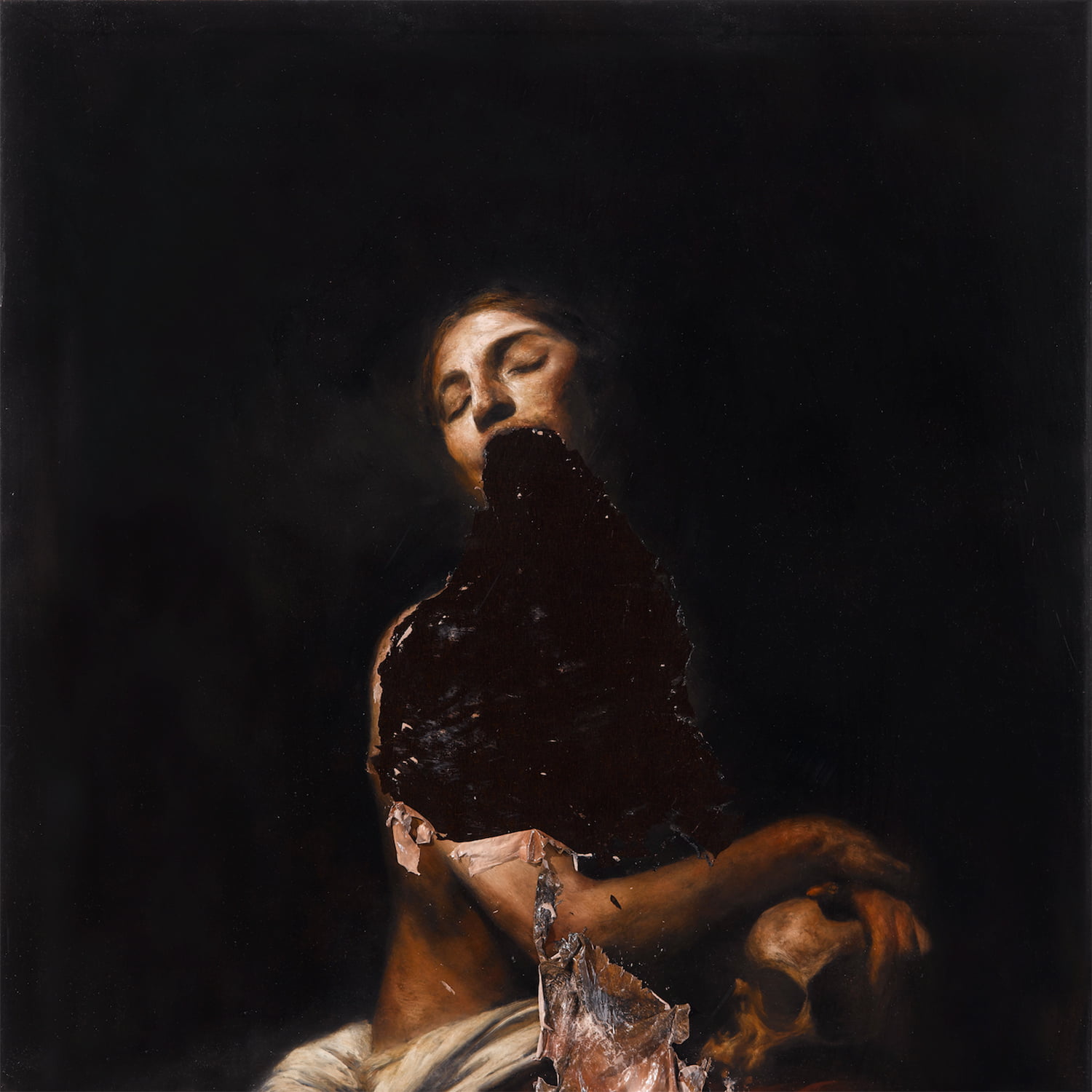 The Nature of Fear Nicola Samori painting horror Baroque portraiture 2k