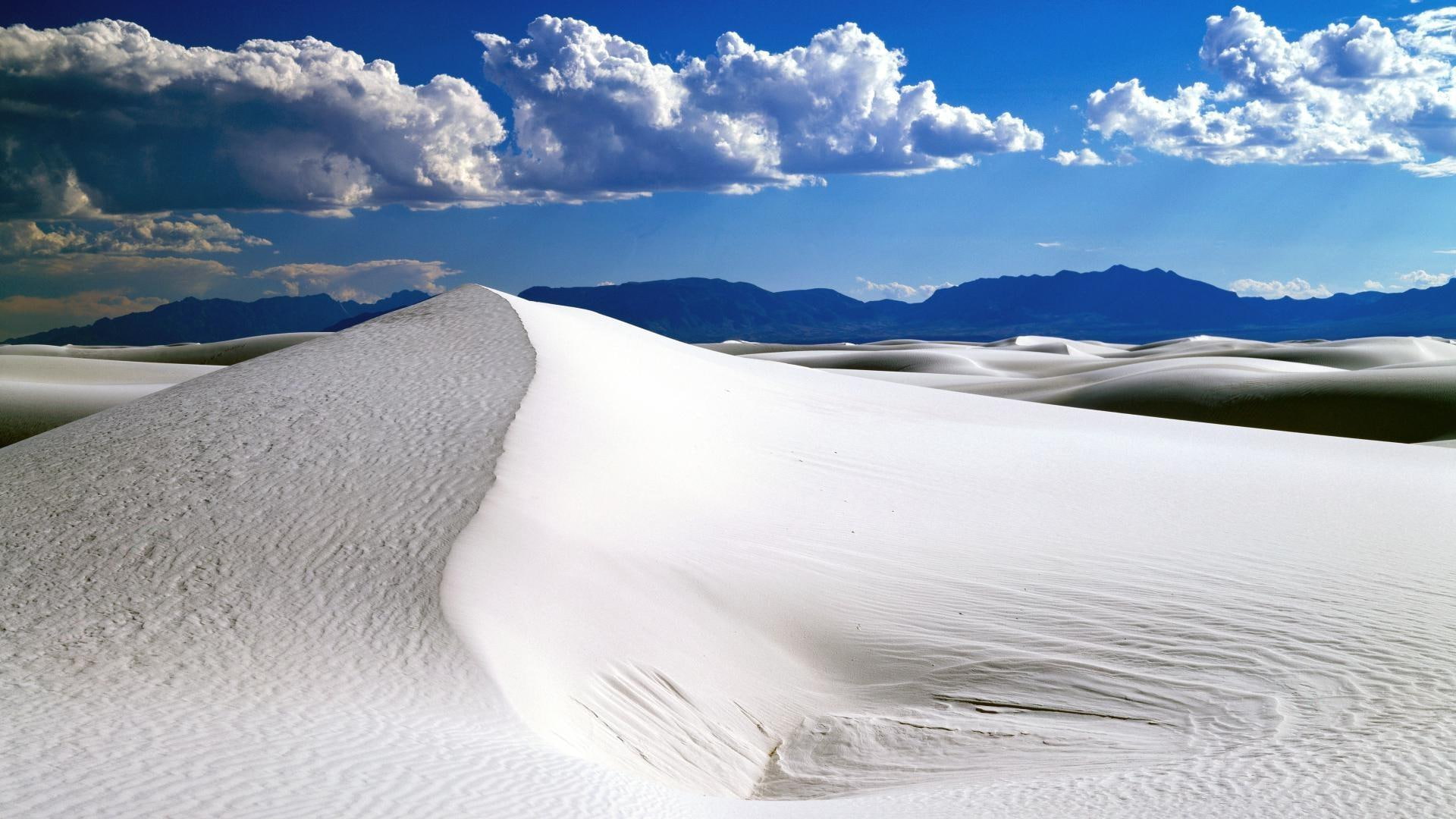 White Sands New Mexico desert photograph nature 2k
