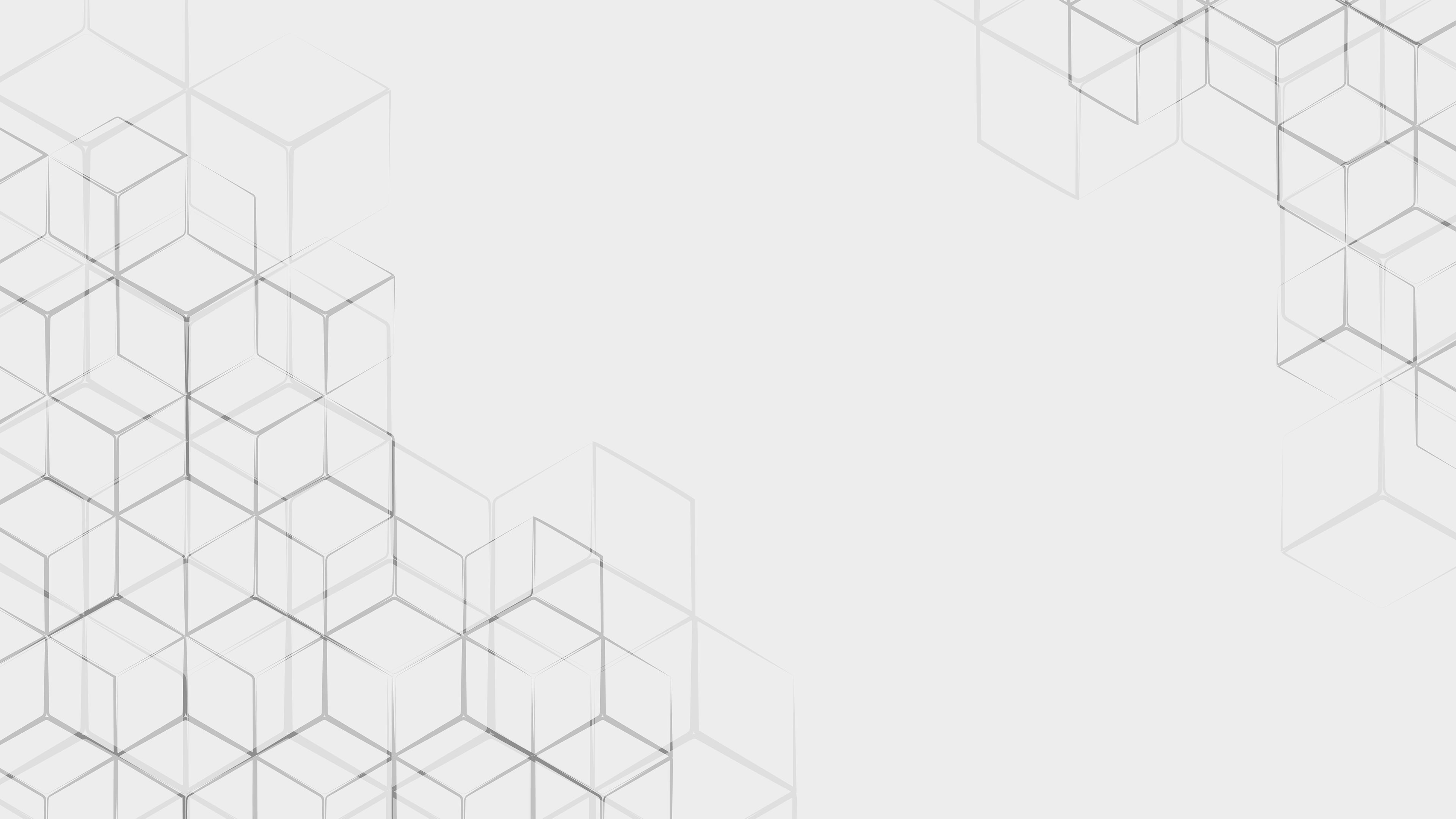 abstract white pattern cube square minimalism 2k 4k