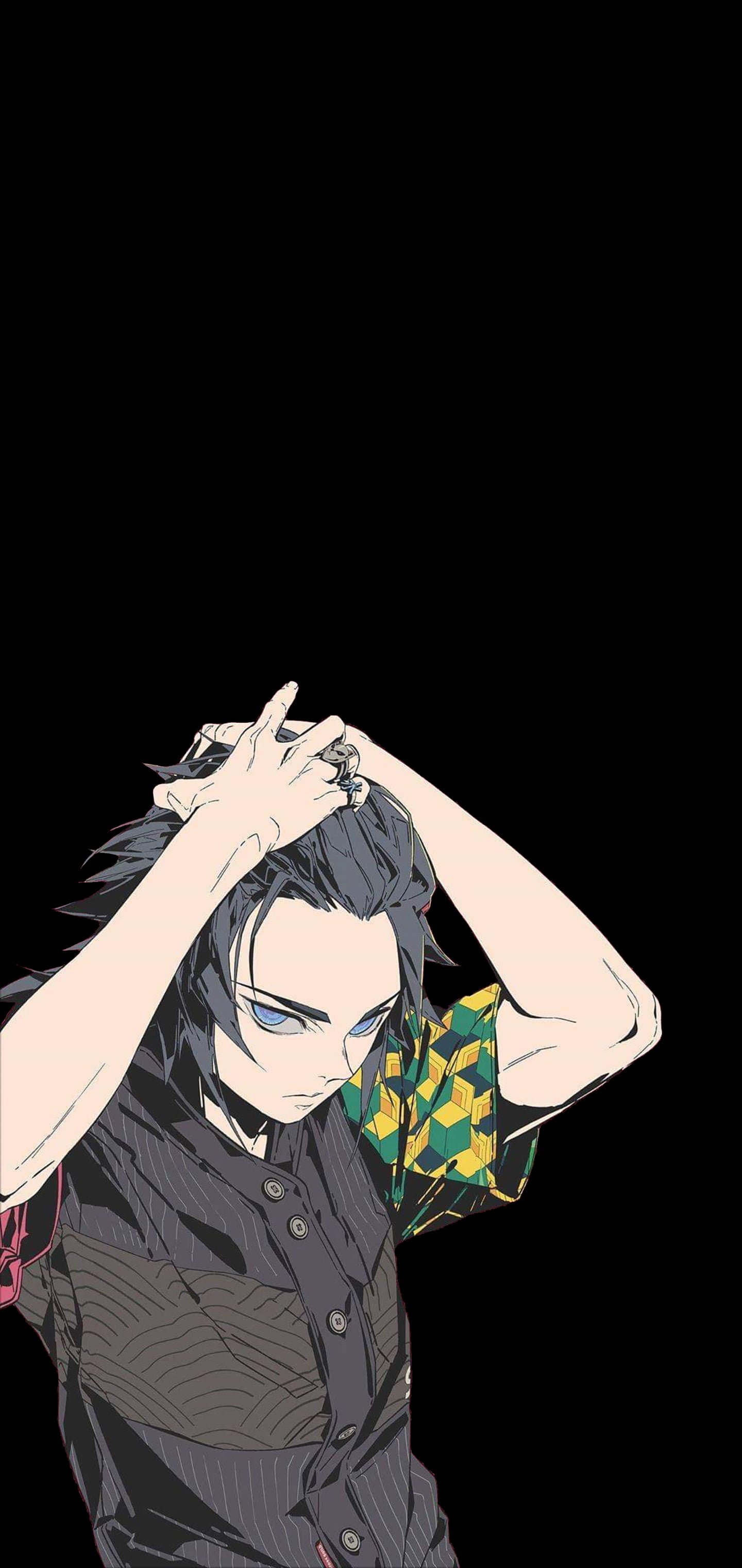 amoled dark anime boys