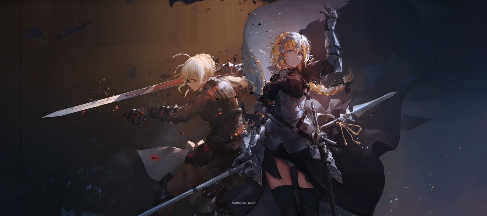 anime girls Fate Grand Order Stay Night Ruler 2k