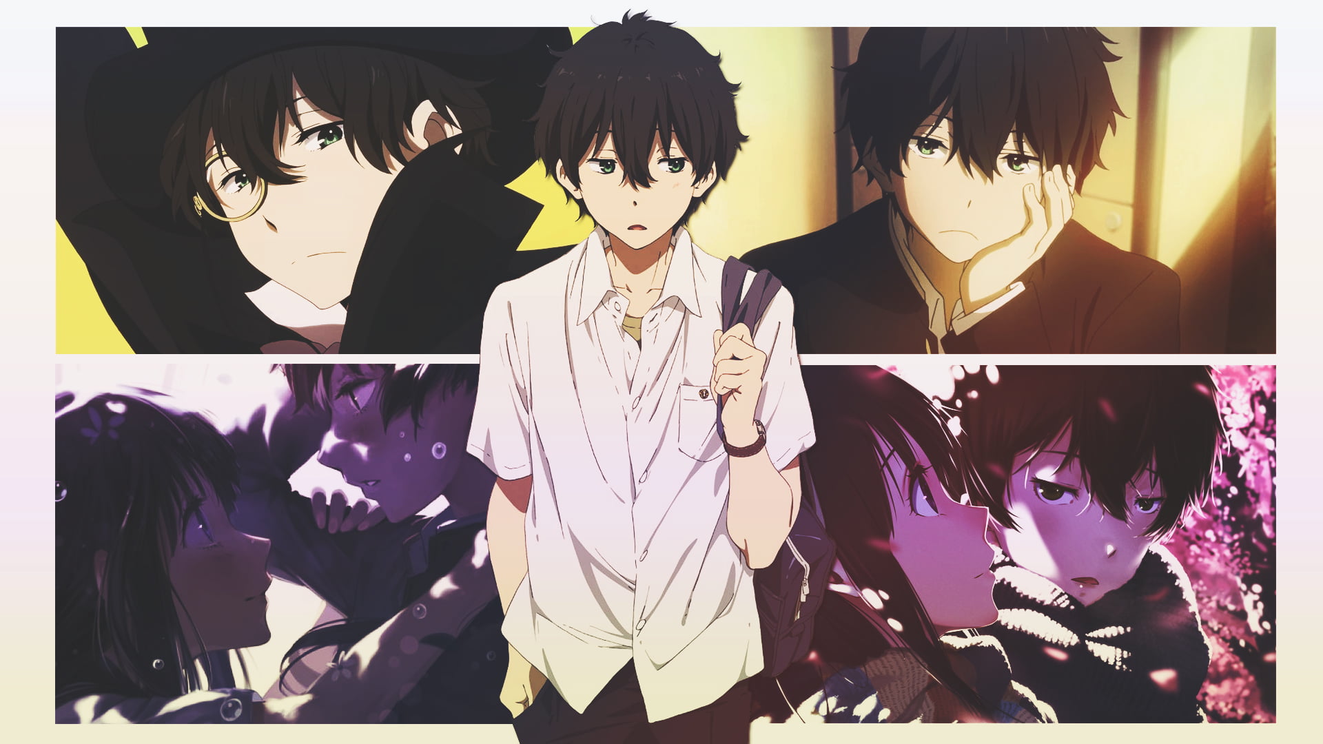 anime boys Hyouka Oreki Houtarou 2k