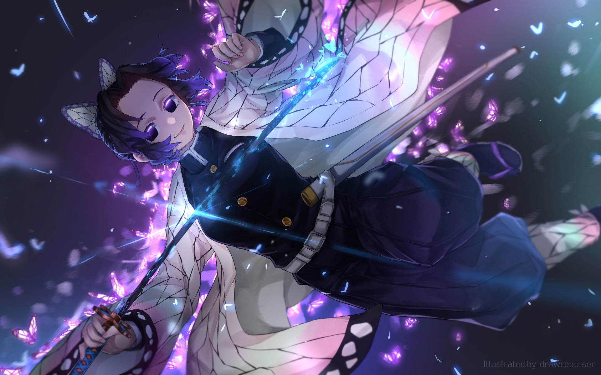 Anime Demon Slayer Kimetsu no Yaiba Shinobu Kochou 2k