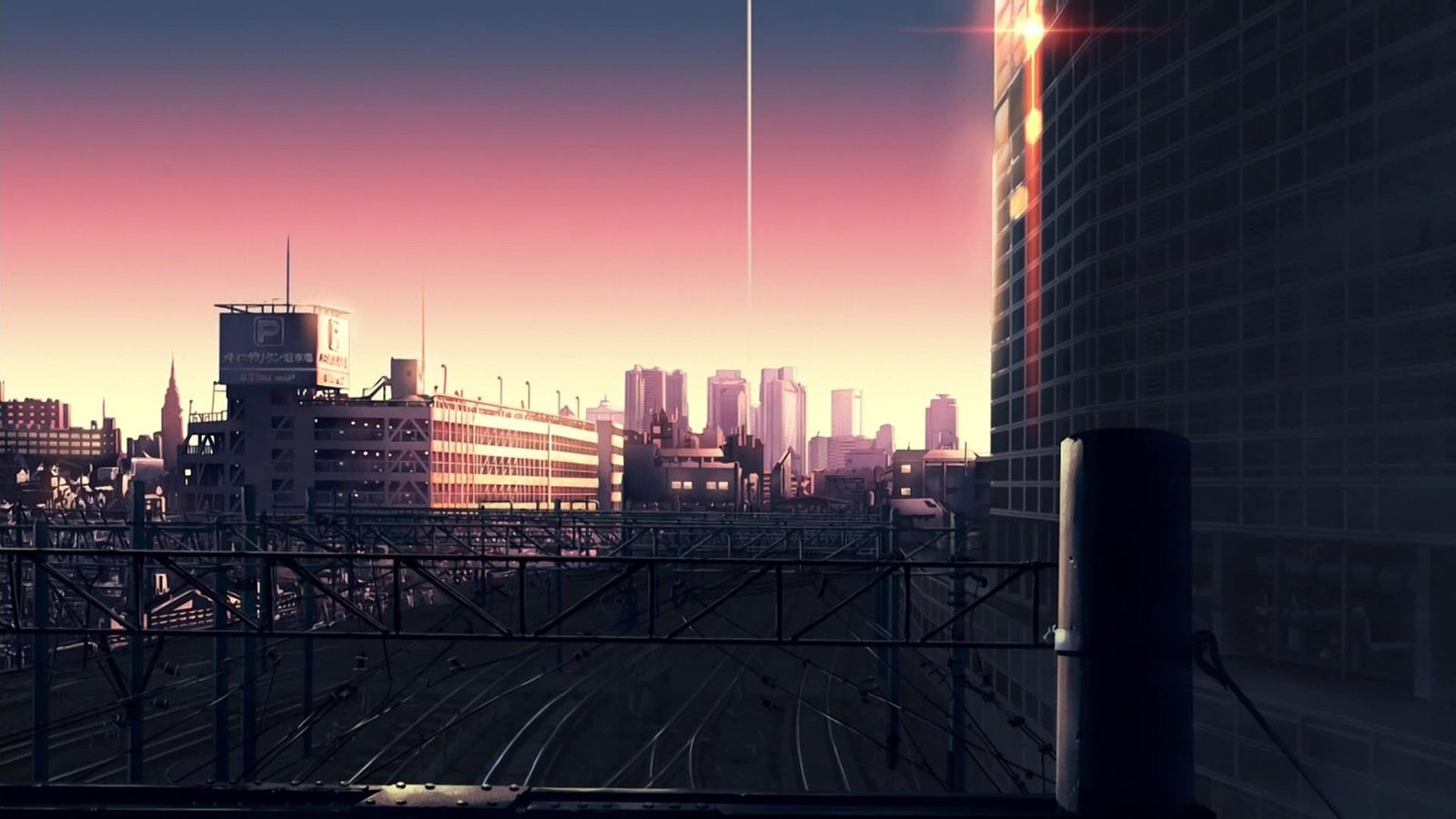 Anime Original Cityscape Scenery 2k