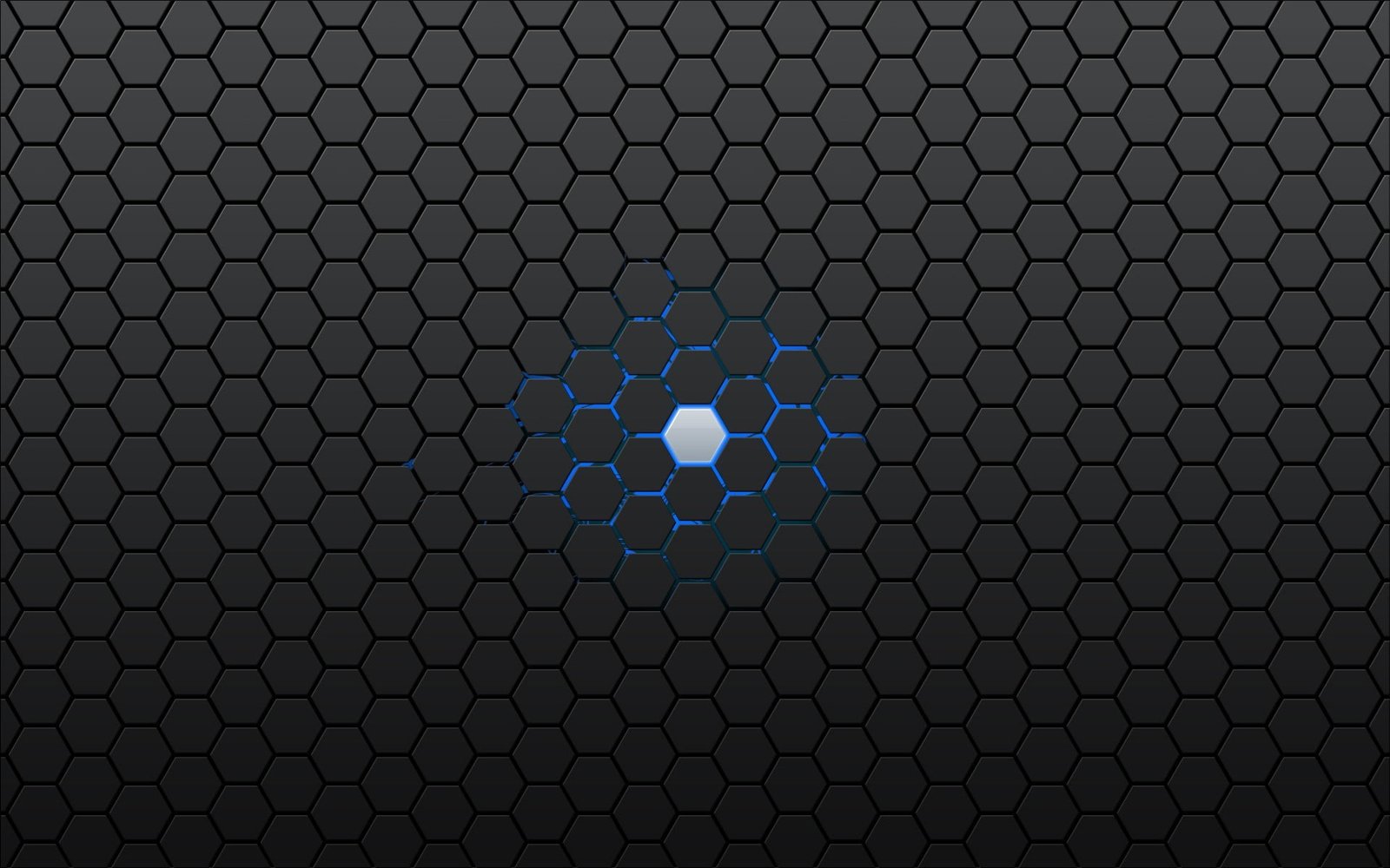 black and blue lighted digital wallpaper Android operating system 2k