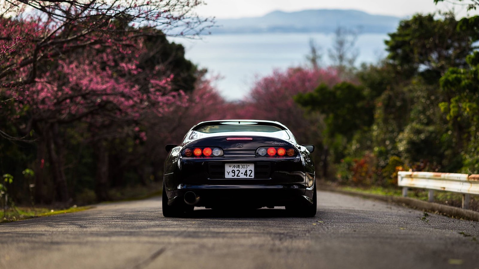 black vehicle car Toyota Supra JDM mode of transportation 2k