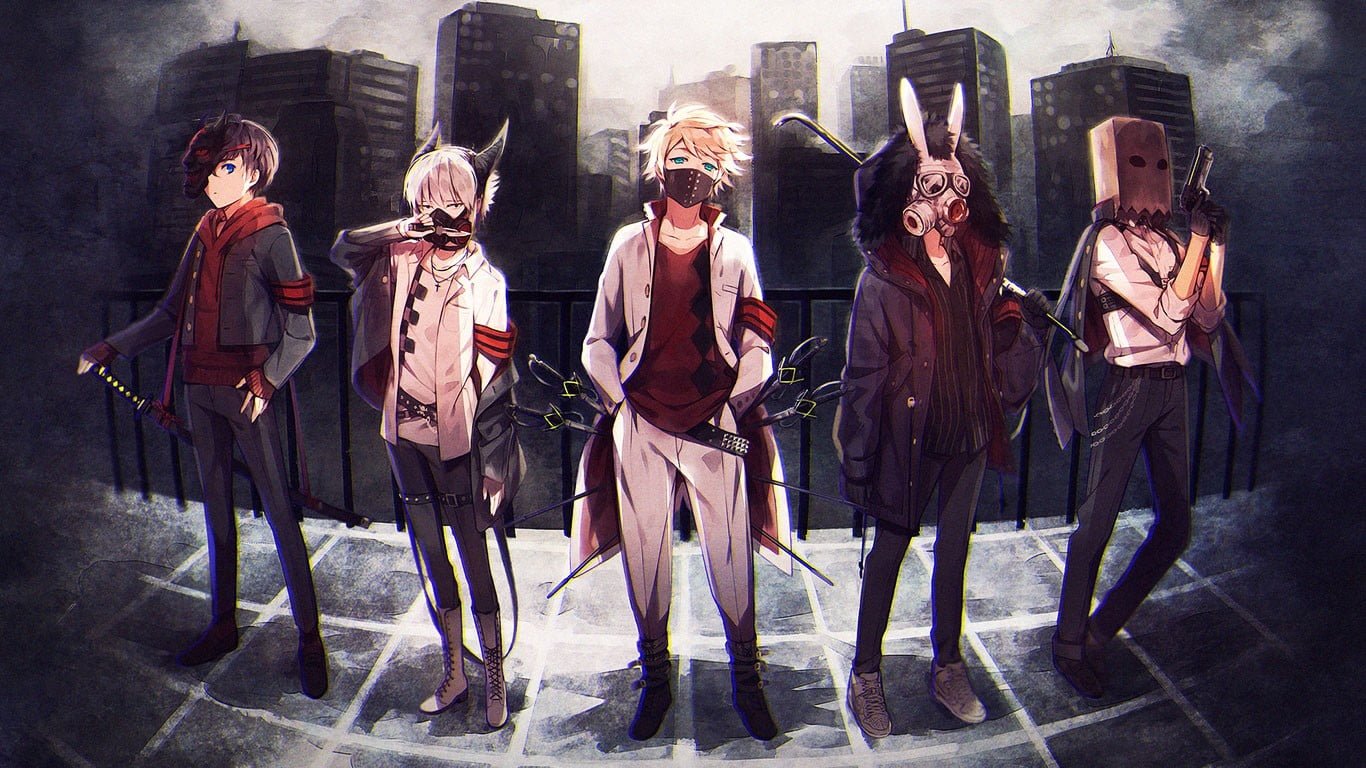 blond hair male anime character illustration original characters