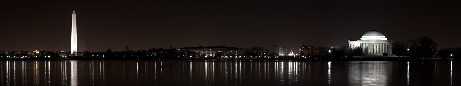 px city d c Multiple Display night Triple Screen USA Washington People Other HD Art 2k 4k 5k