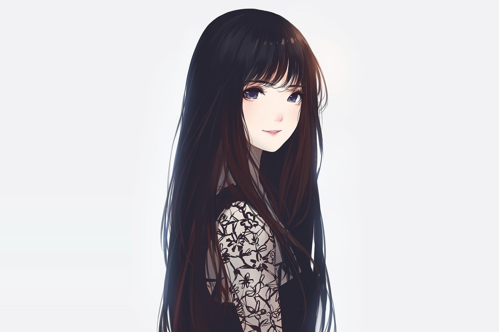 Cute Anime Girl 2k