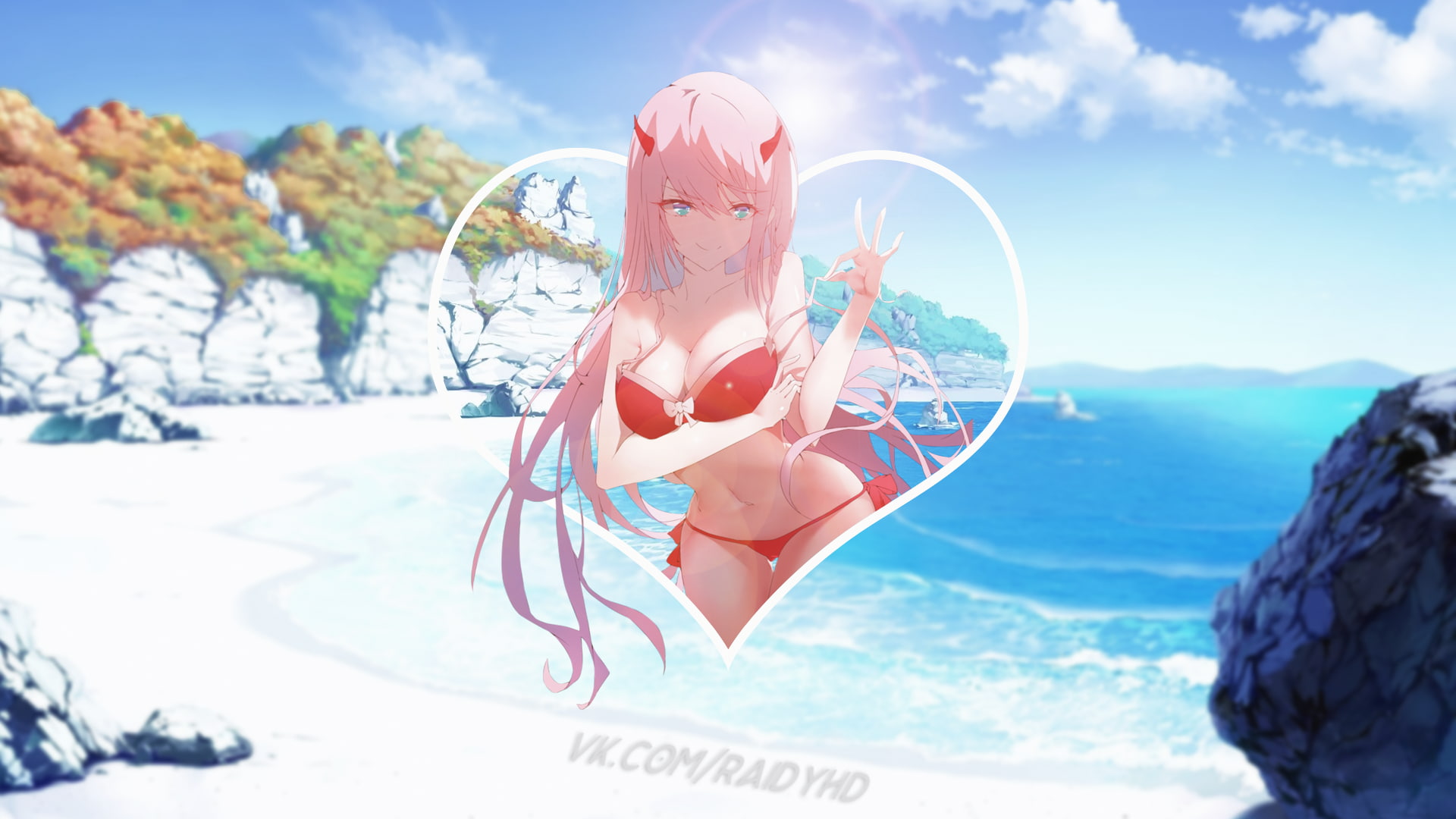 Darling in the FranXX anime girls picture Zero Two 2k