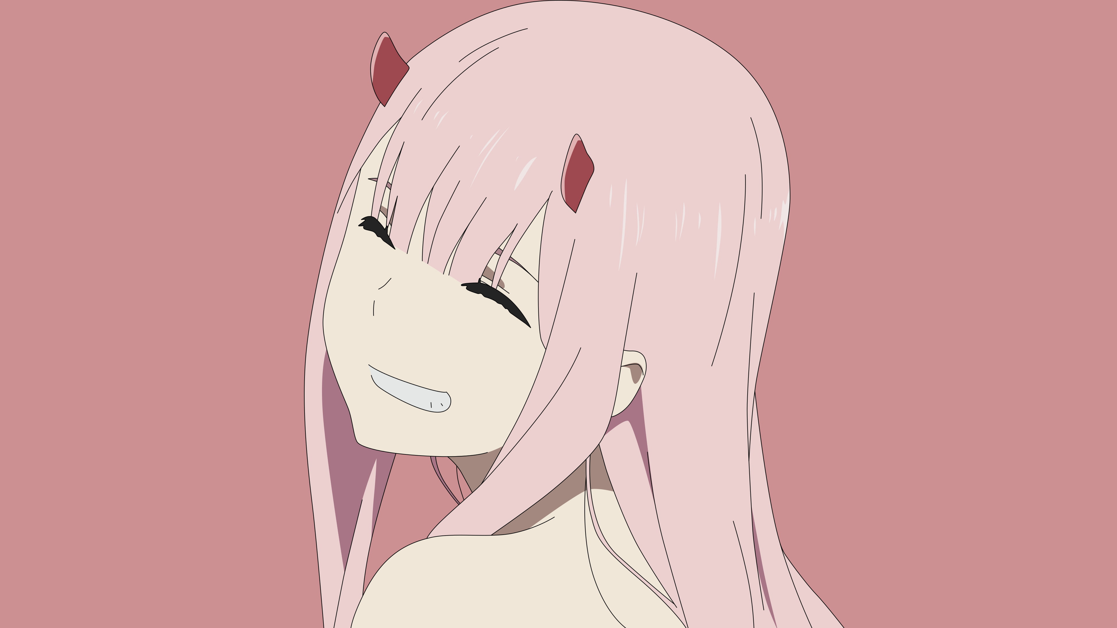 Darling in the FranXX Zero Two Code 2k 4k