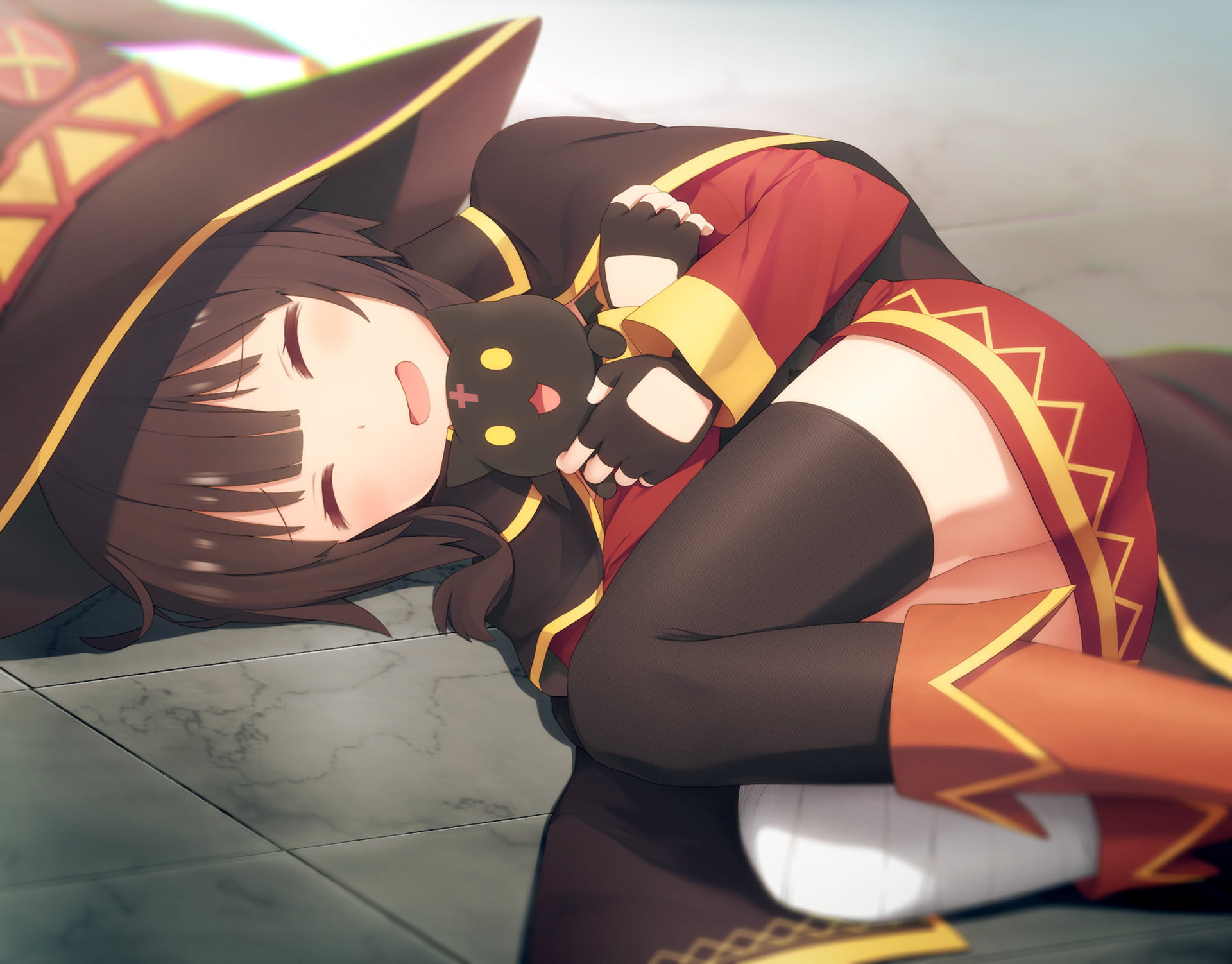 Chomusuke Kono Subarashii anime wallpaper KonoSuba God s blessing on this wonderful world 2k